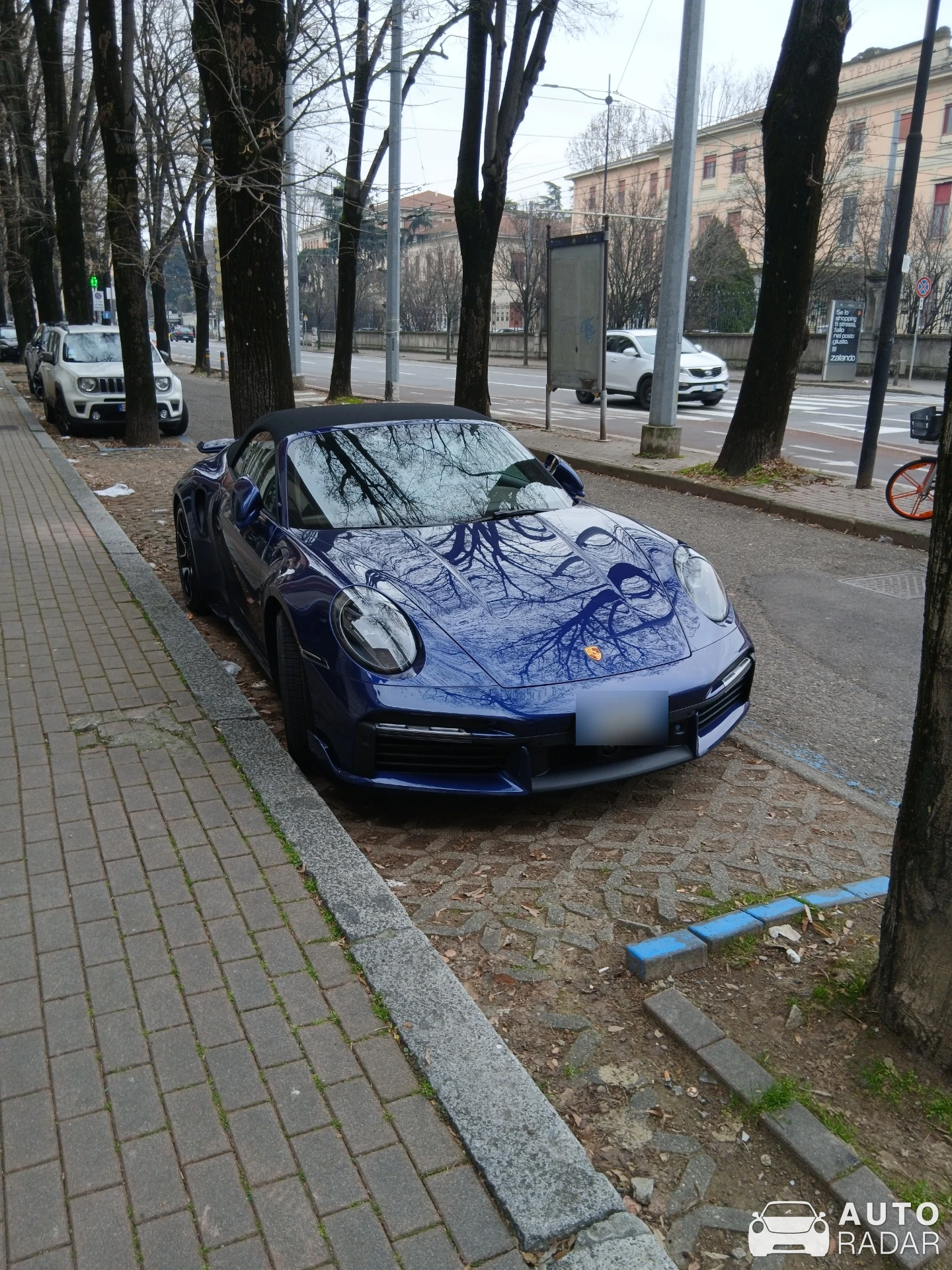 Porsche 992 Turbo S Cabriolet MkI spotted in Parma, Italy