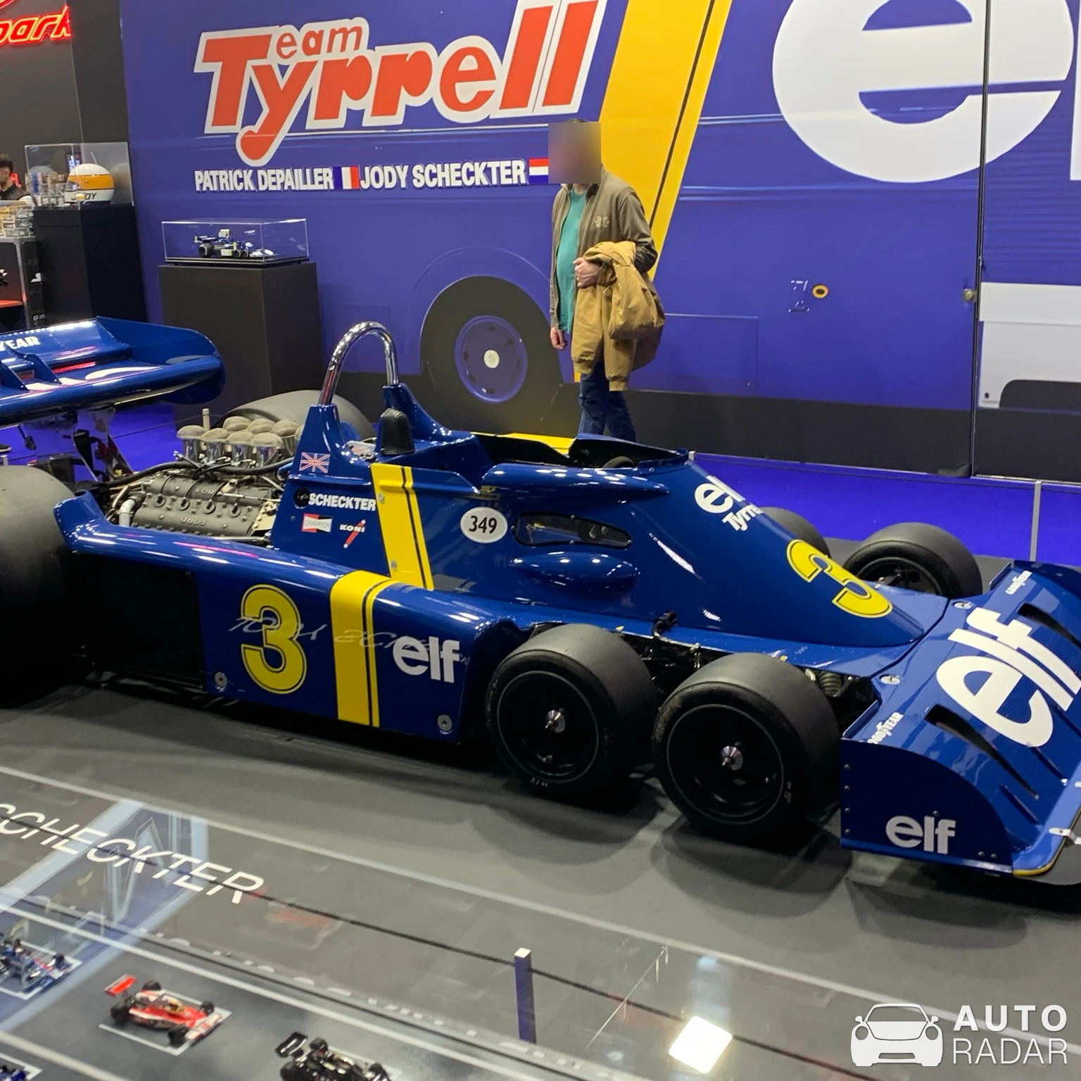 Tyrrell P34 spotted in Colombes