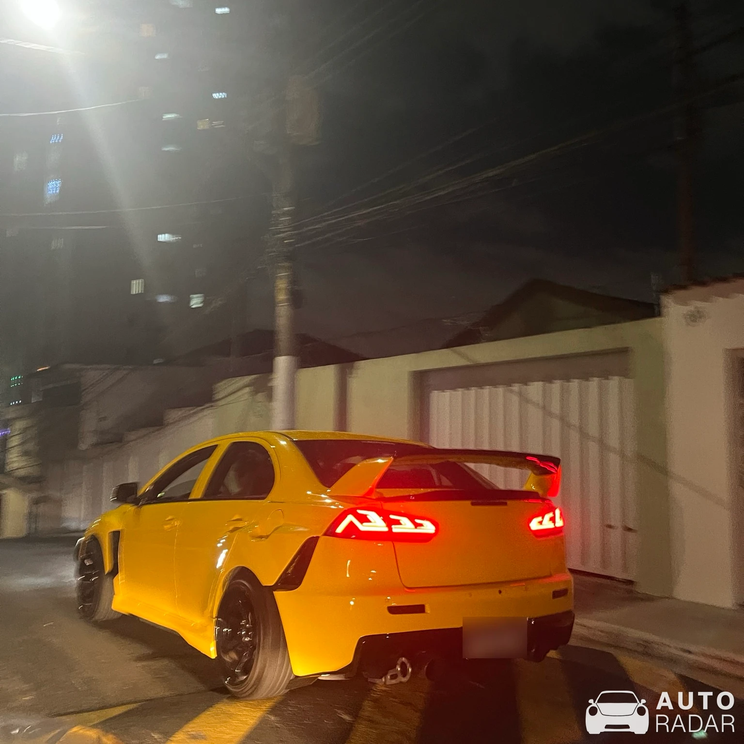Mitsubishi Lancer Evolution X spotted in São Paulo, Brasil