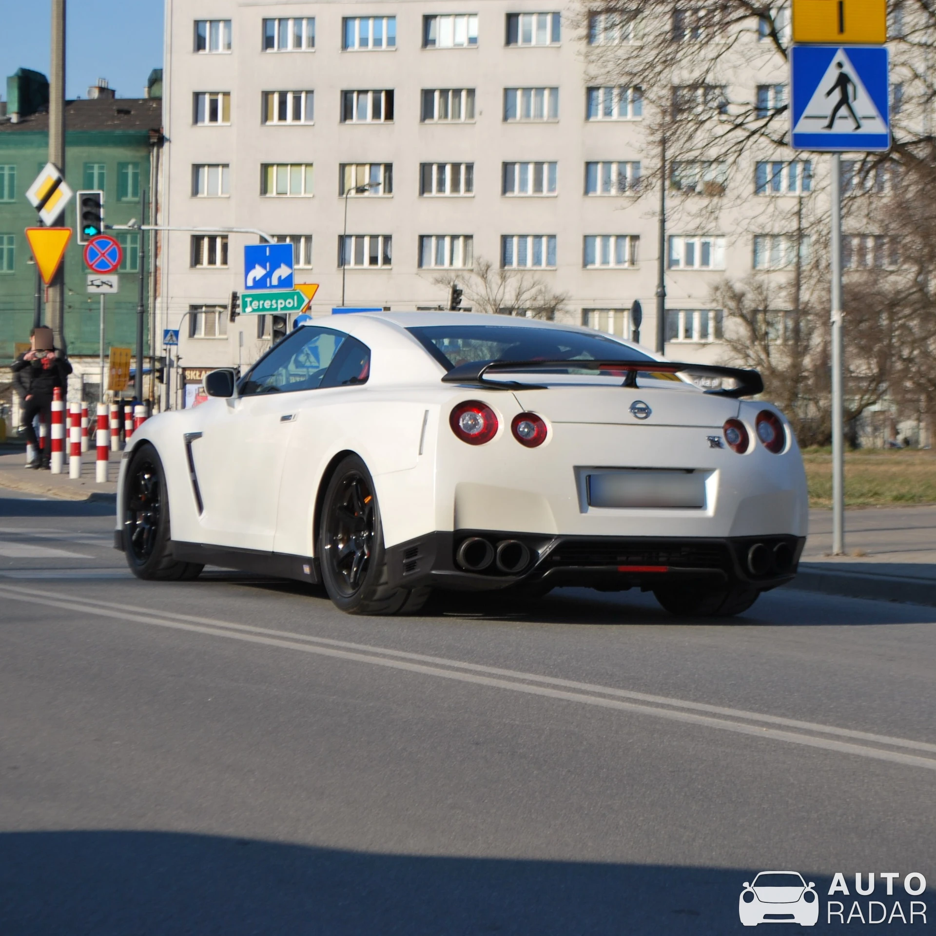 Nissan GT-R R35 spotted in Warszawa, Poland