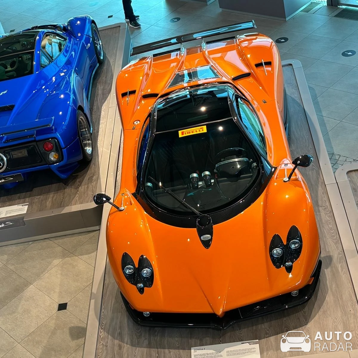 Pagani Zonda C12-F spotted in Graziosa, Italy