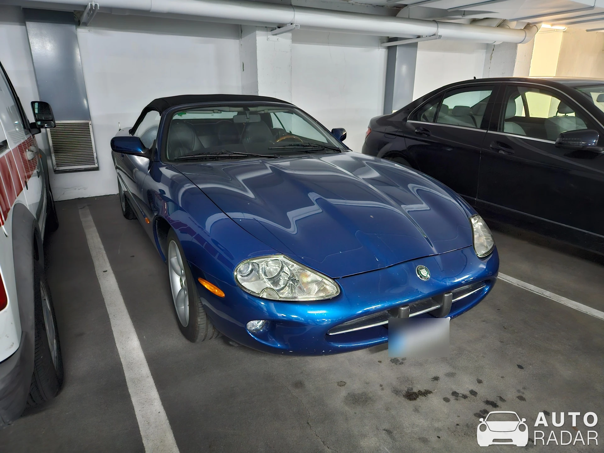 Jaguar XK8 Convertible spotted in Zaragoza, España