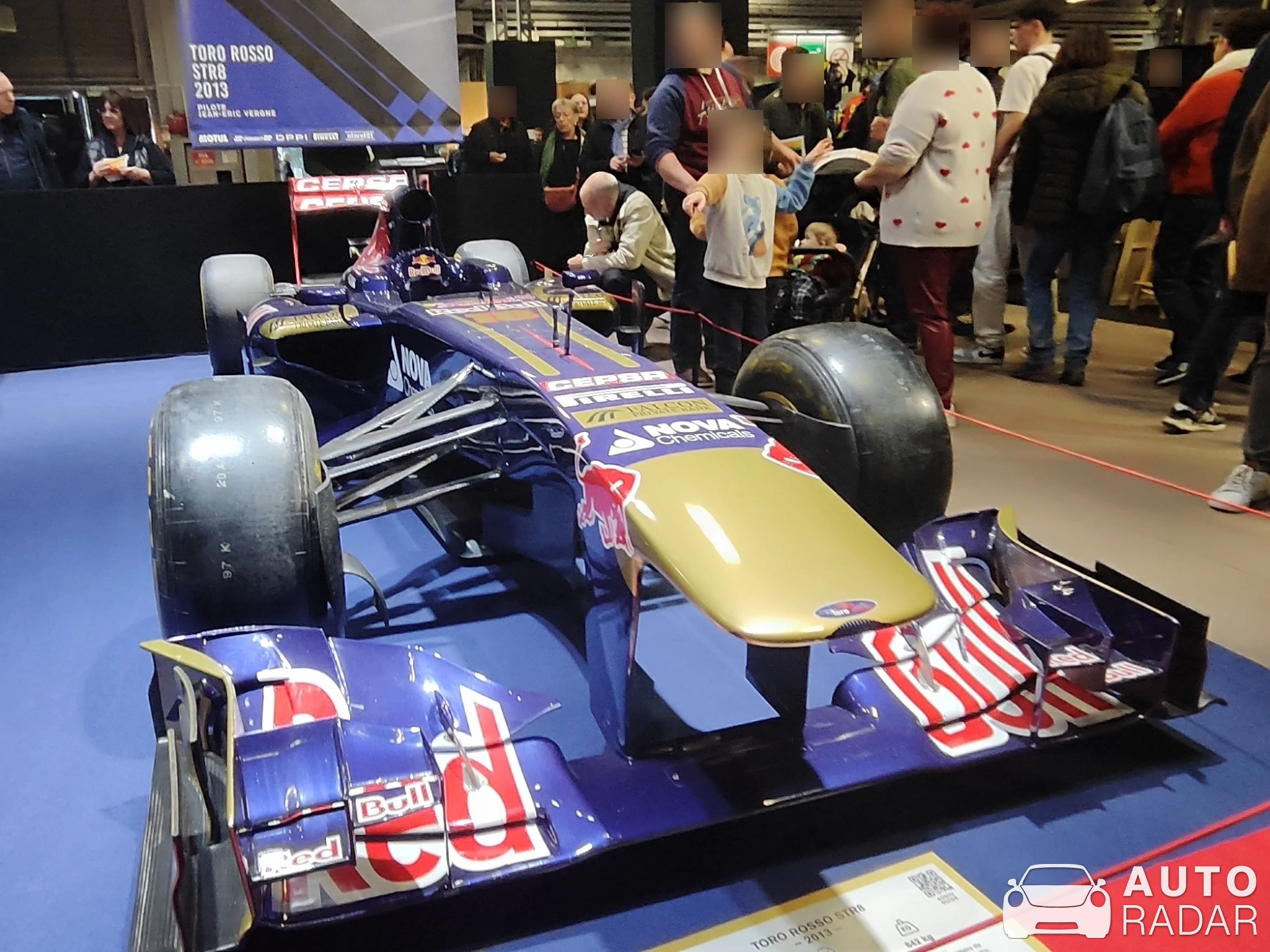 Scuderia Toro Rosso STR9 spotted in Paris