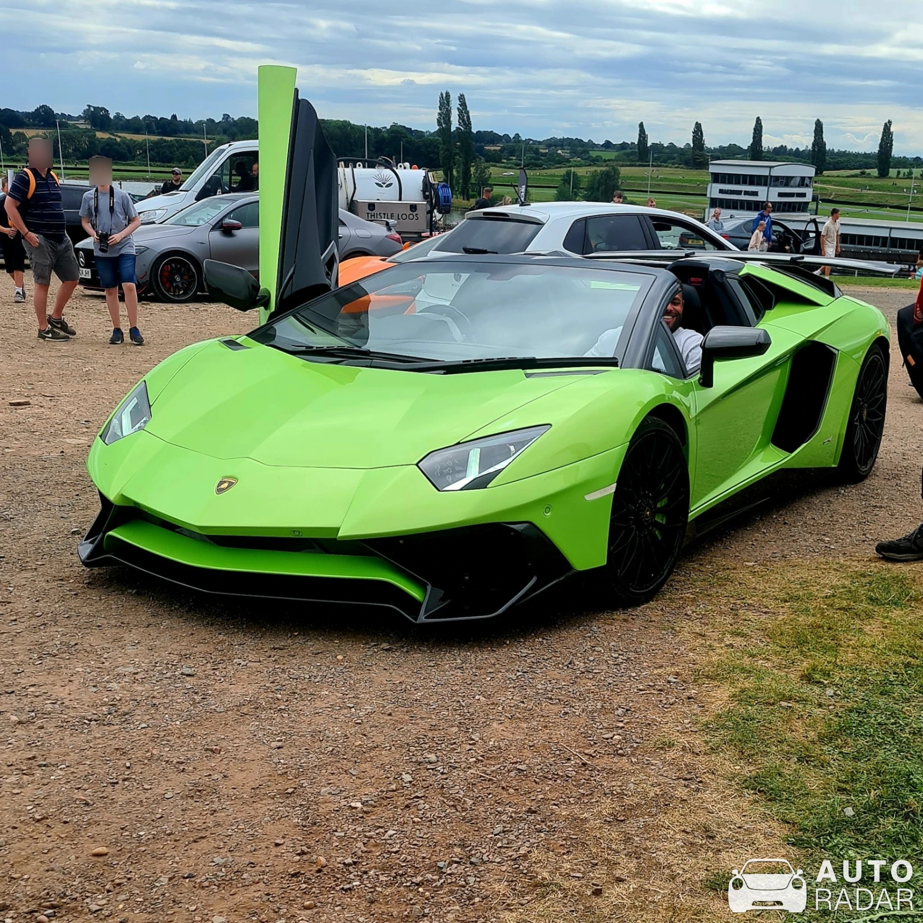 Lamborghini Aventador LP750-4 SuperVeloce Roadster spotted in Leicestershire, United Kingdom