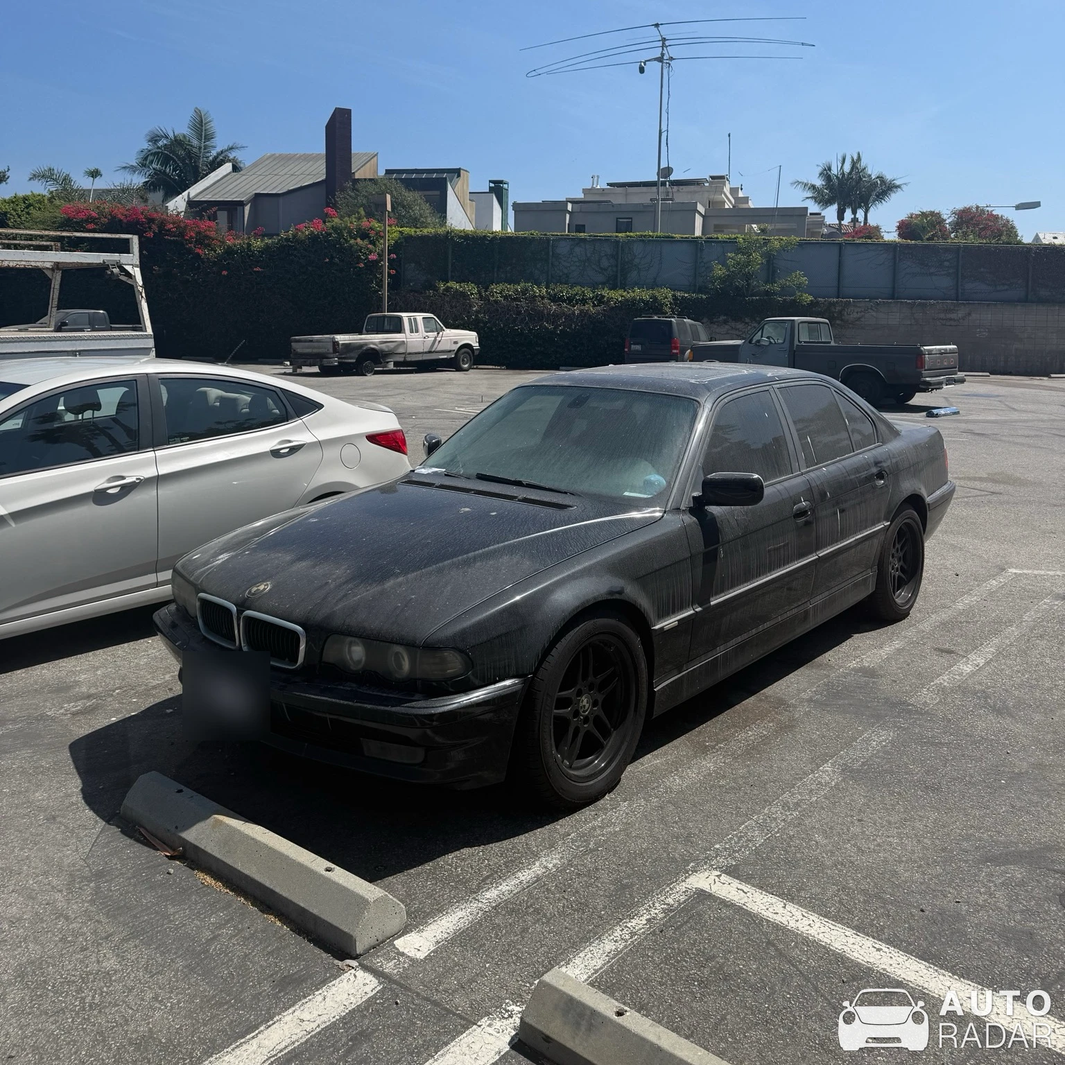 BMW 740i spotted in Malibu