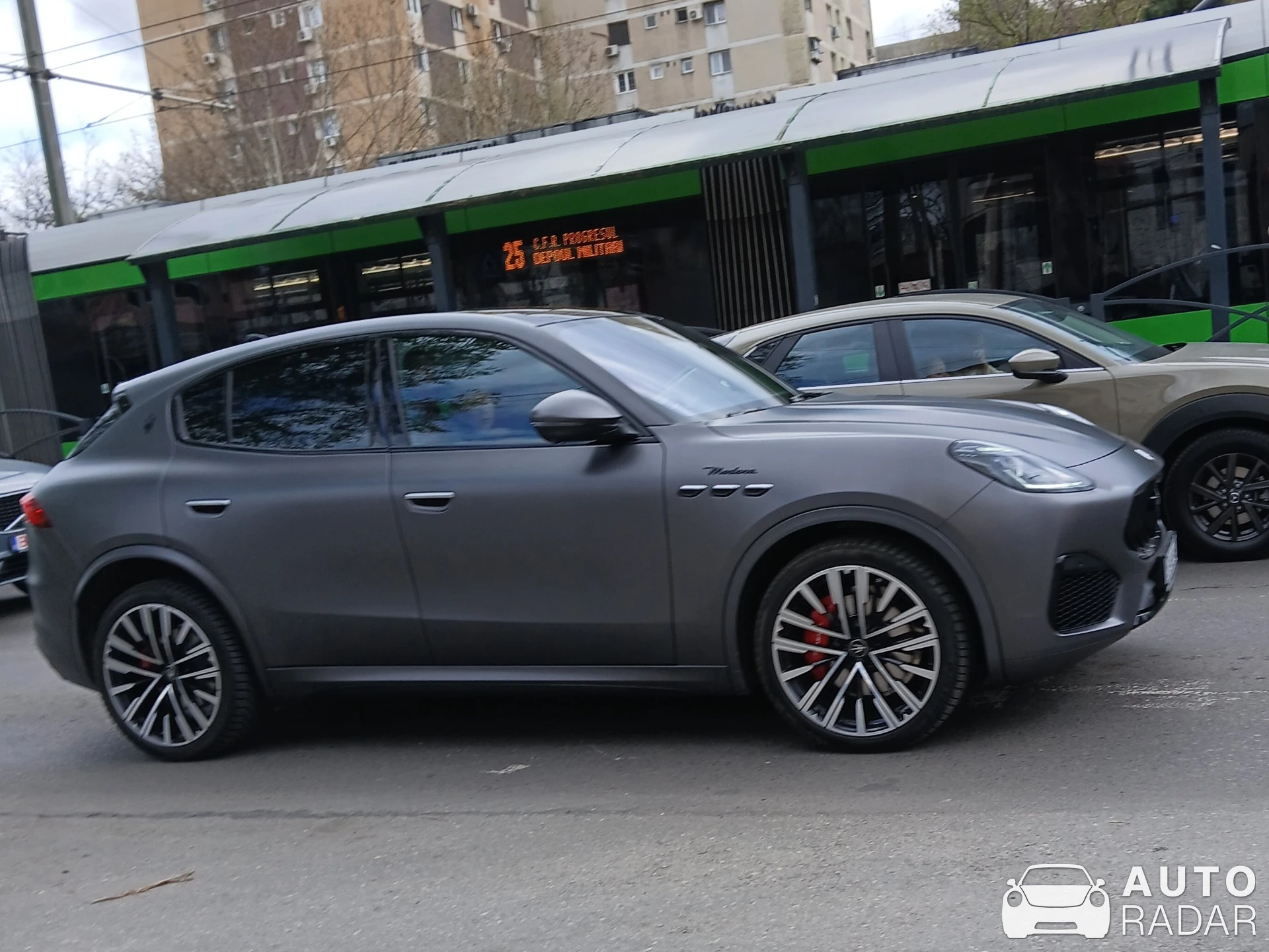 Maserati Grecale Trofeo PrimaSerie spotted in București