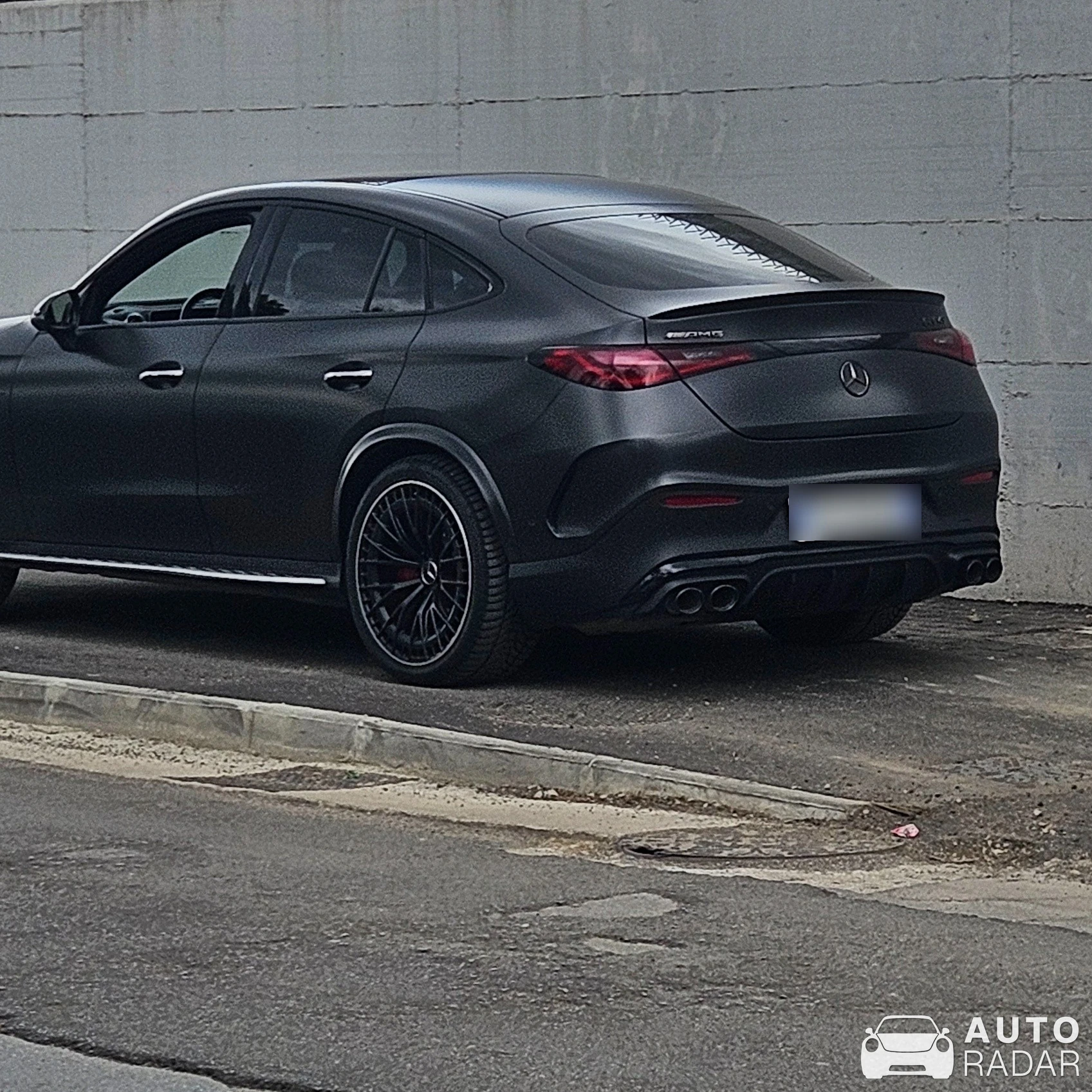 Mercedes-AMG GLC 63 S E-Performance Coupé C254 spotted in Caserta