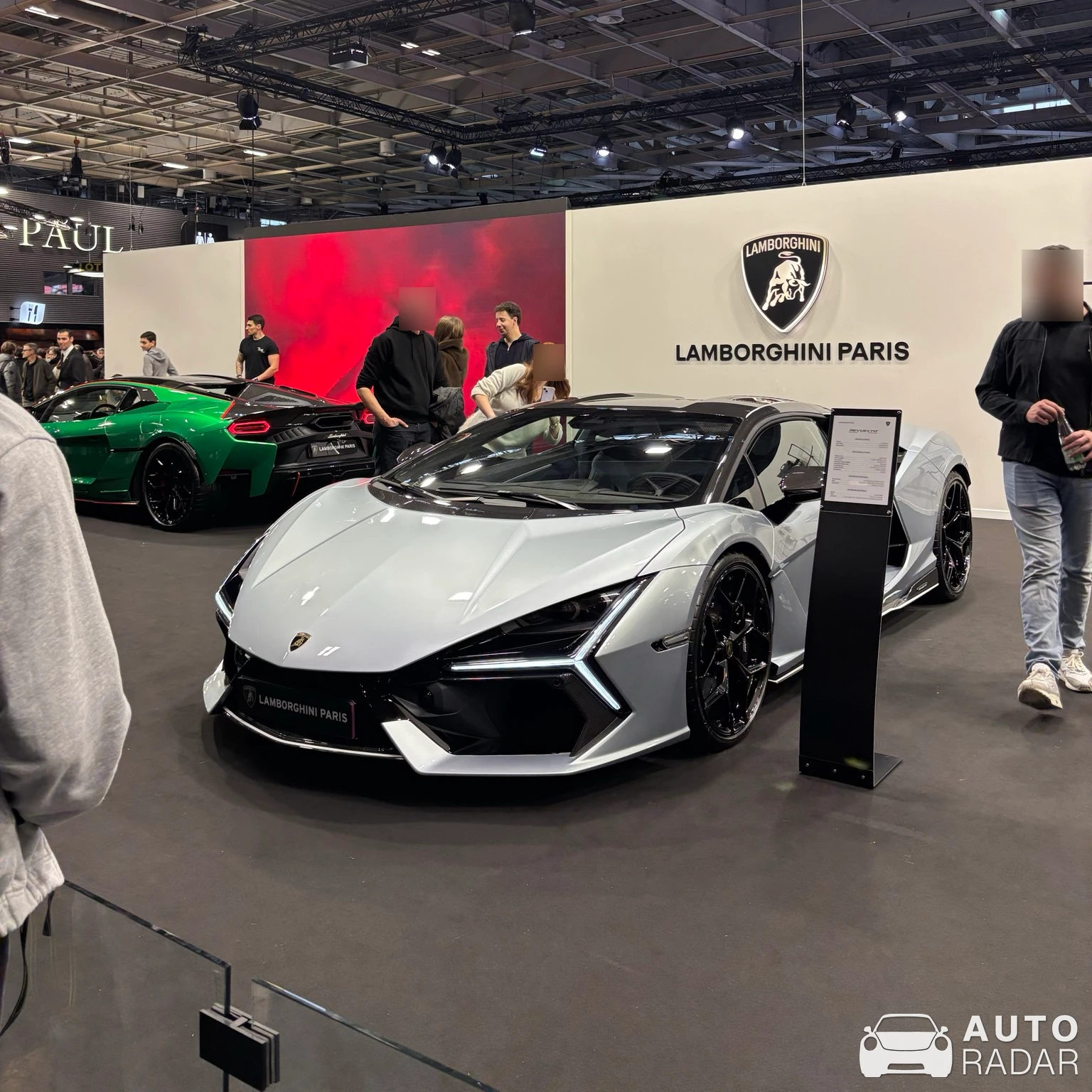Lamborghini Revuelto spotted in Paris, France