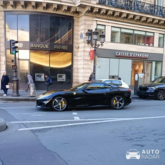 Ferrari Portofino spotted in Paris, France