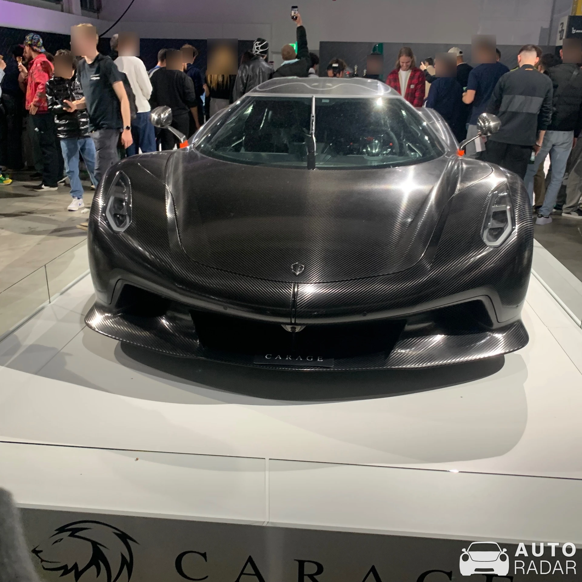 Koenigsegg Jesko Attack Ghost Le Mans spotted in Zürich, Switzerland