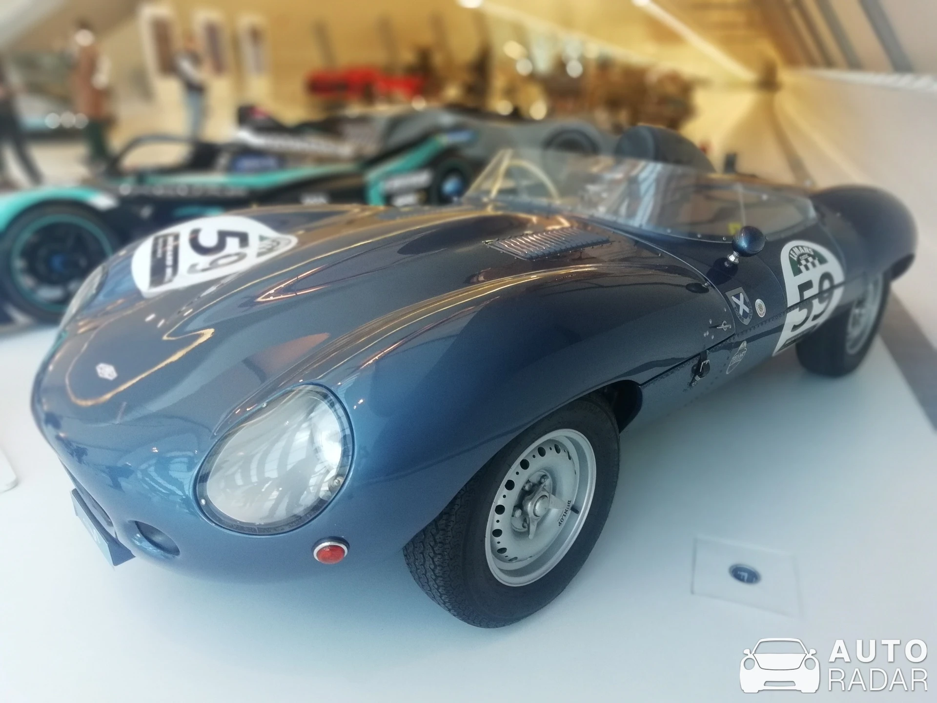 Jaguar D-Type spotted in Zaragoza, España
