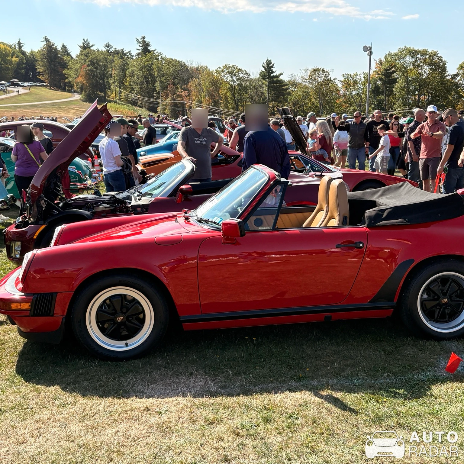 Porsche 911 Carrera 3.2 Cabriolet spotted in Moultonborough, United States
