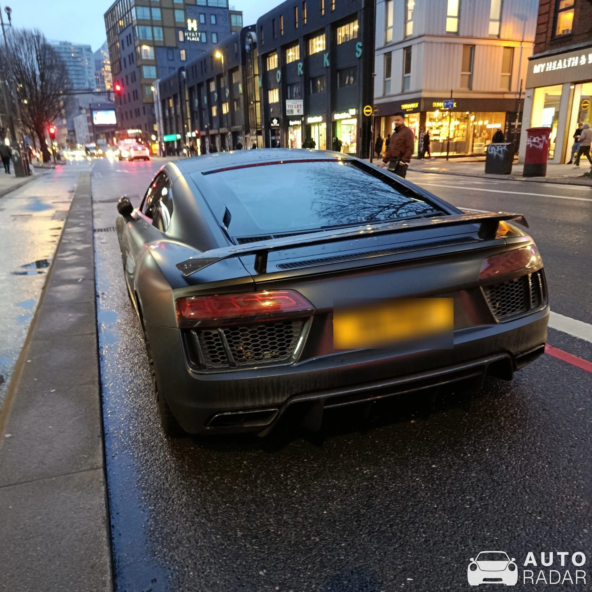 Audi R8 V10 Plus 2013 spotted in London, United Kingdom
