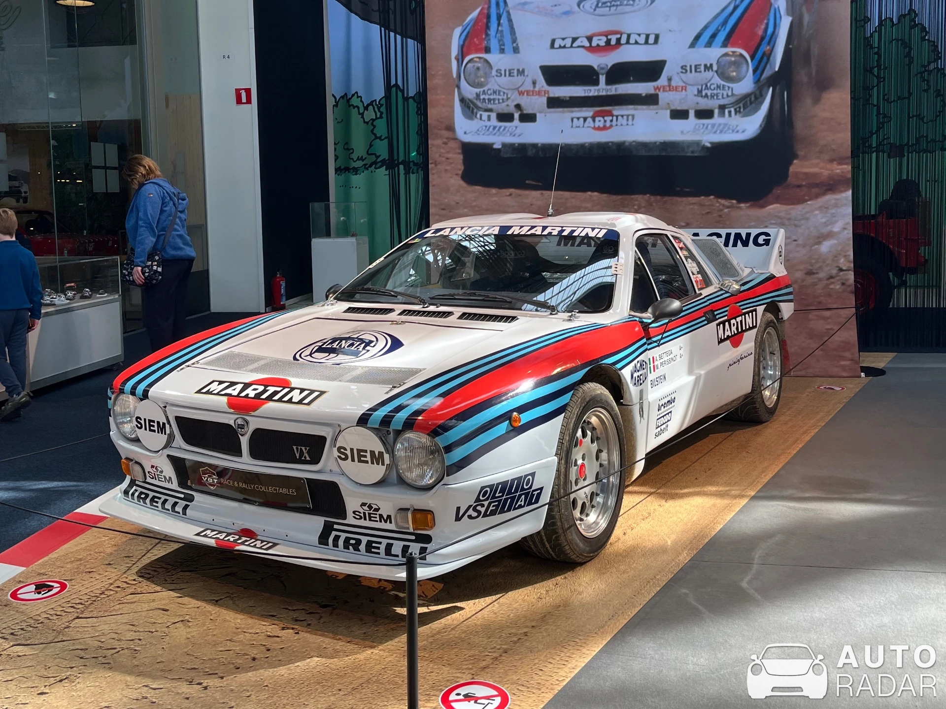 Lancia 037 Corse Evo 2 spotted in Bruxelles
