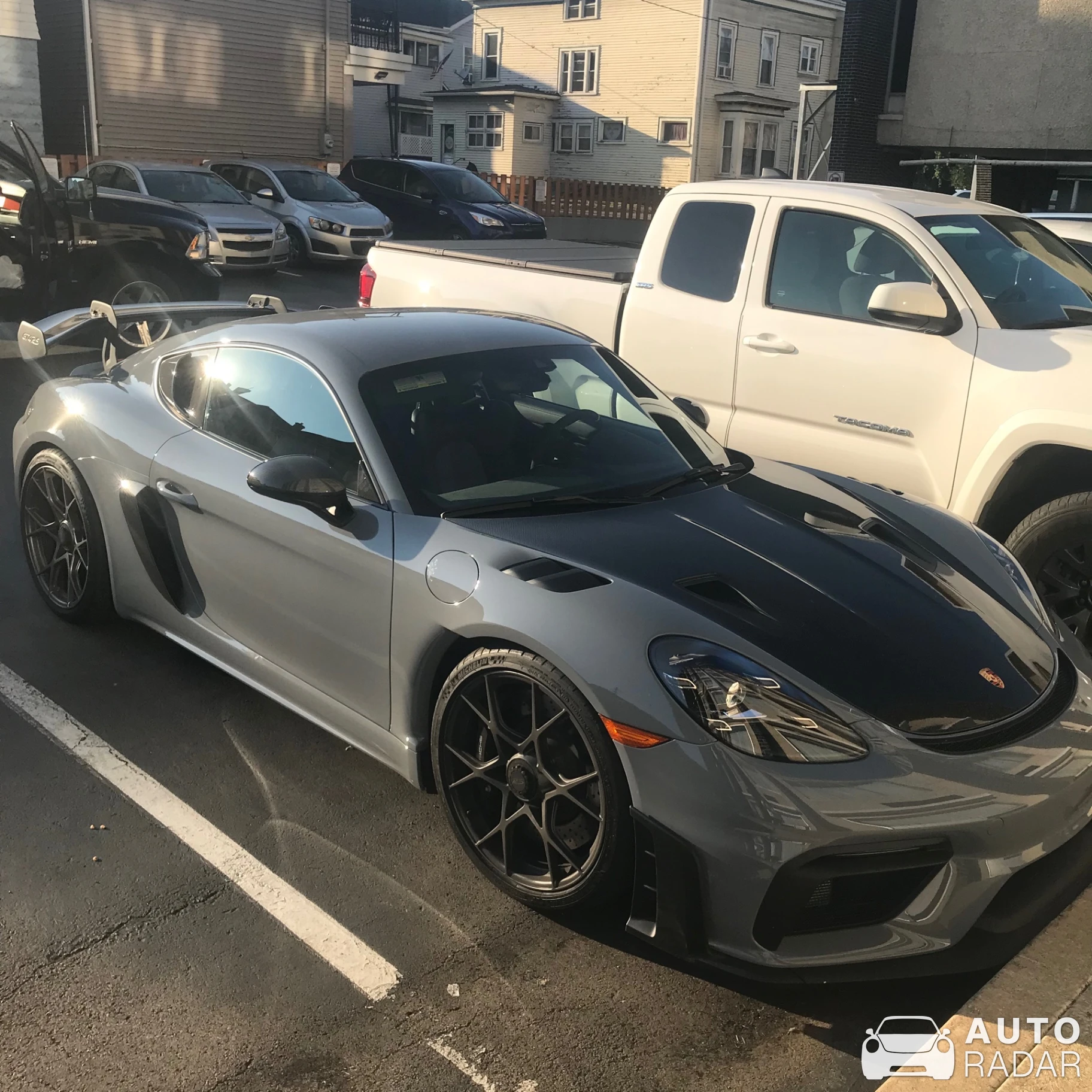 Porsche 718 Cayman GT4 RS spotted in Franklin, United States