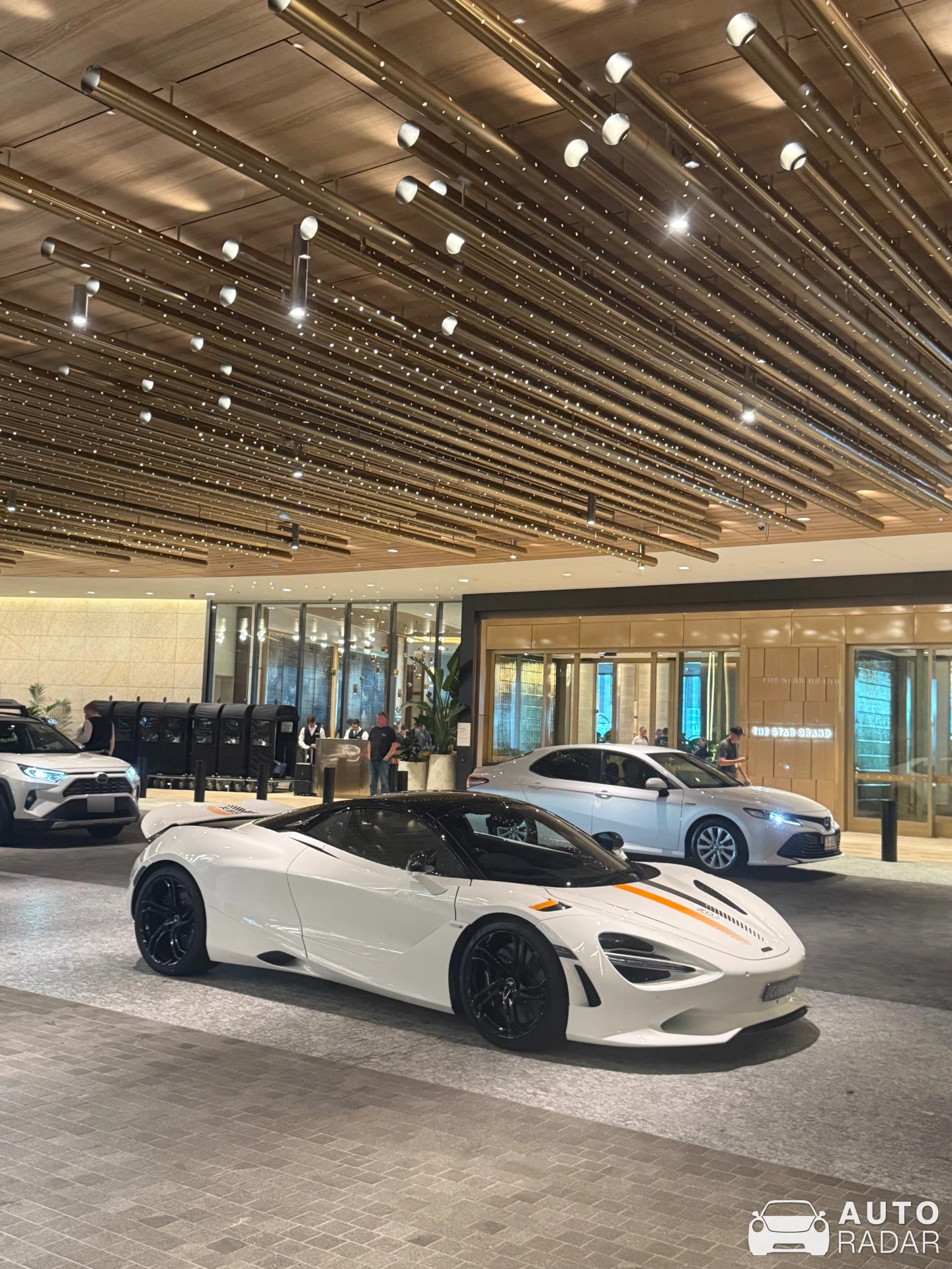 McLaren 750S Spider spotted in Brisbane City, Australia