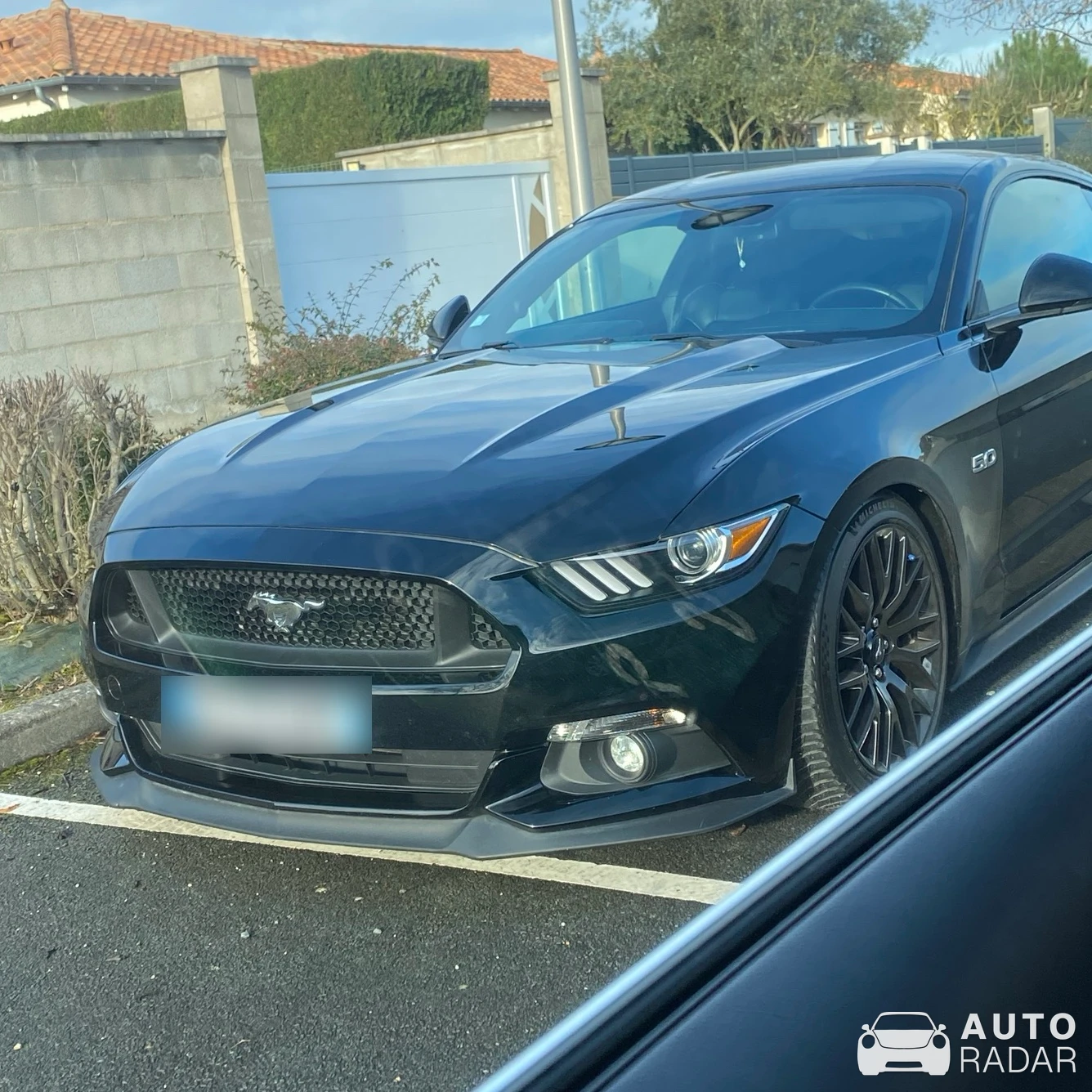 Ford Mustang GT spotted in Nieuil-l'Espoir, France