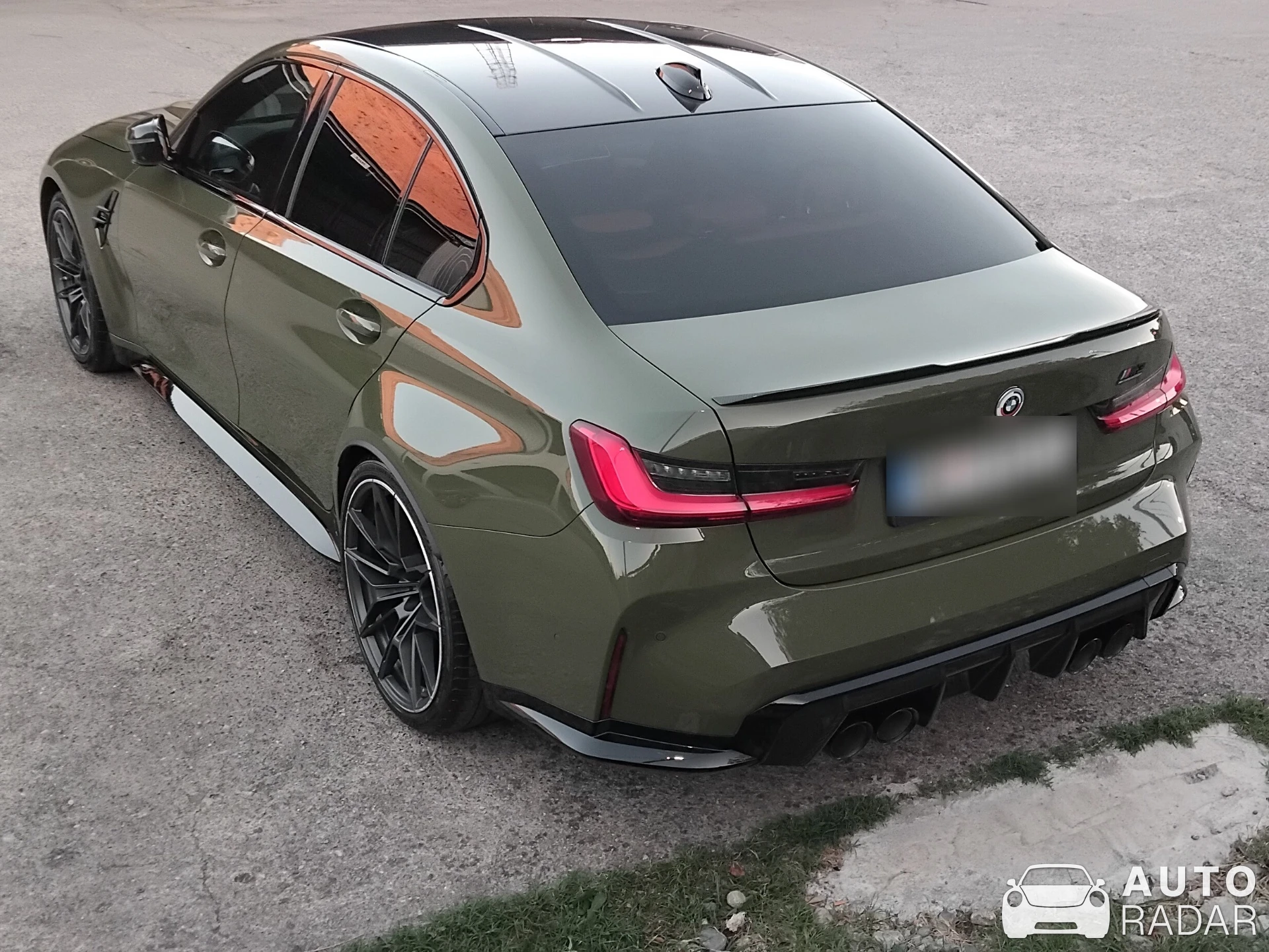 BMW M3 G80 Sedan Competition spotted in , Montenegro