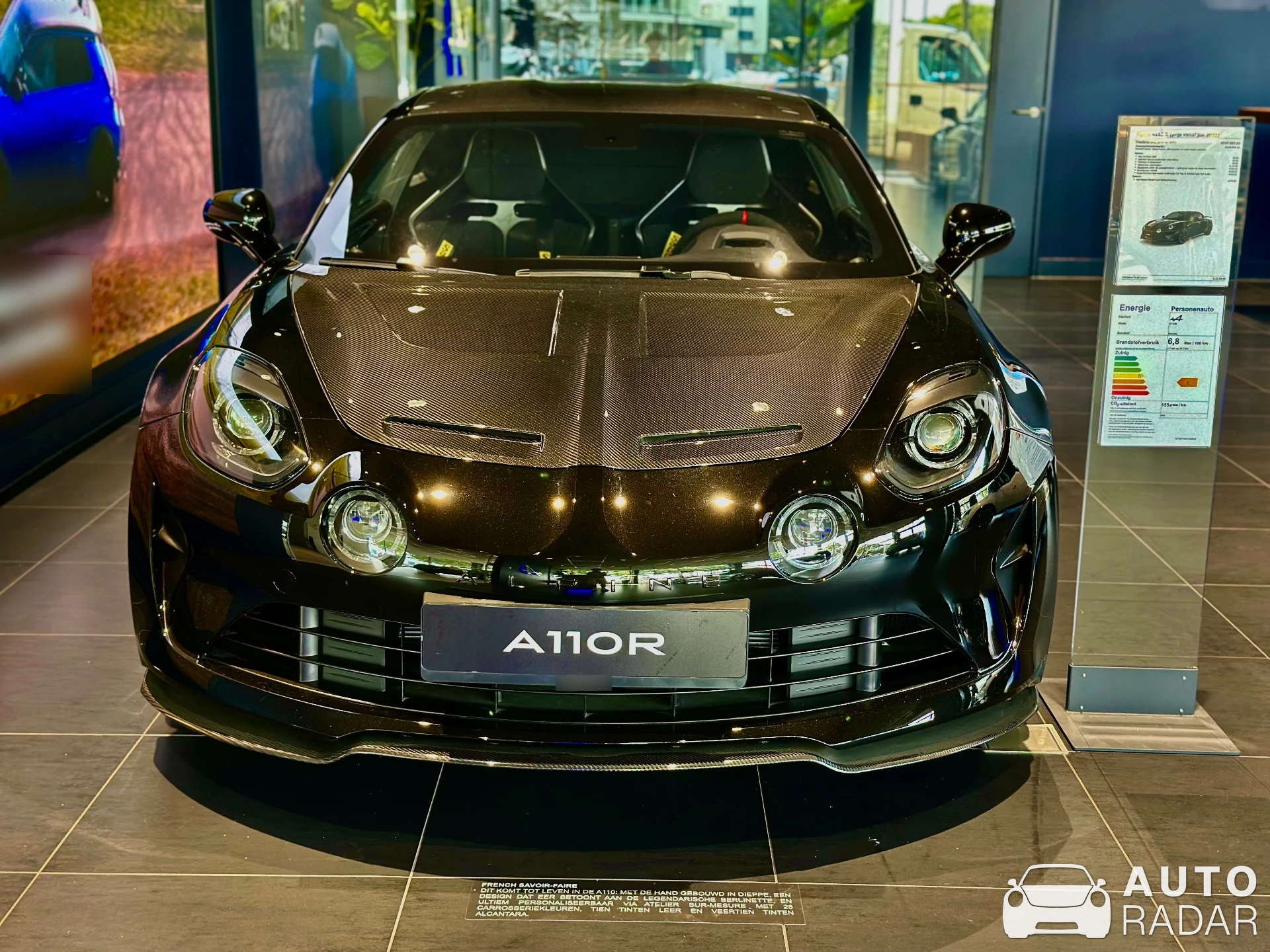 Alpine A110 R Ultime spotted in Amsterdam