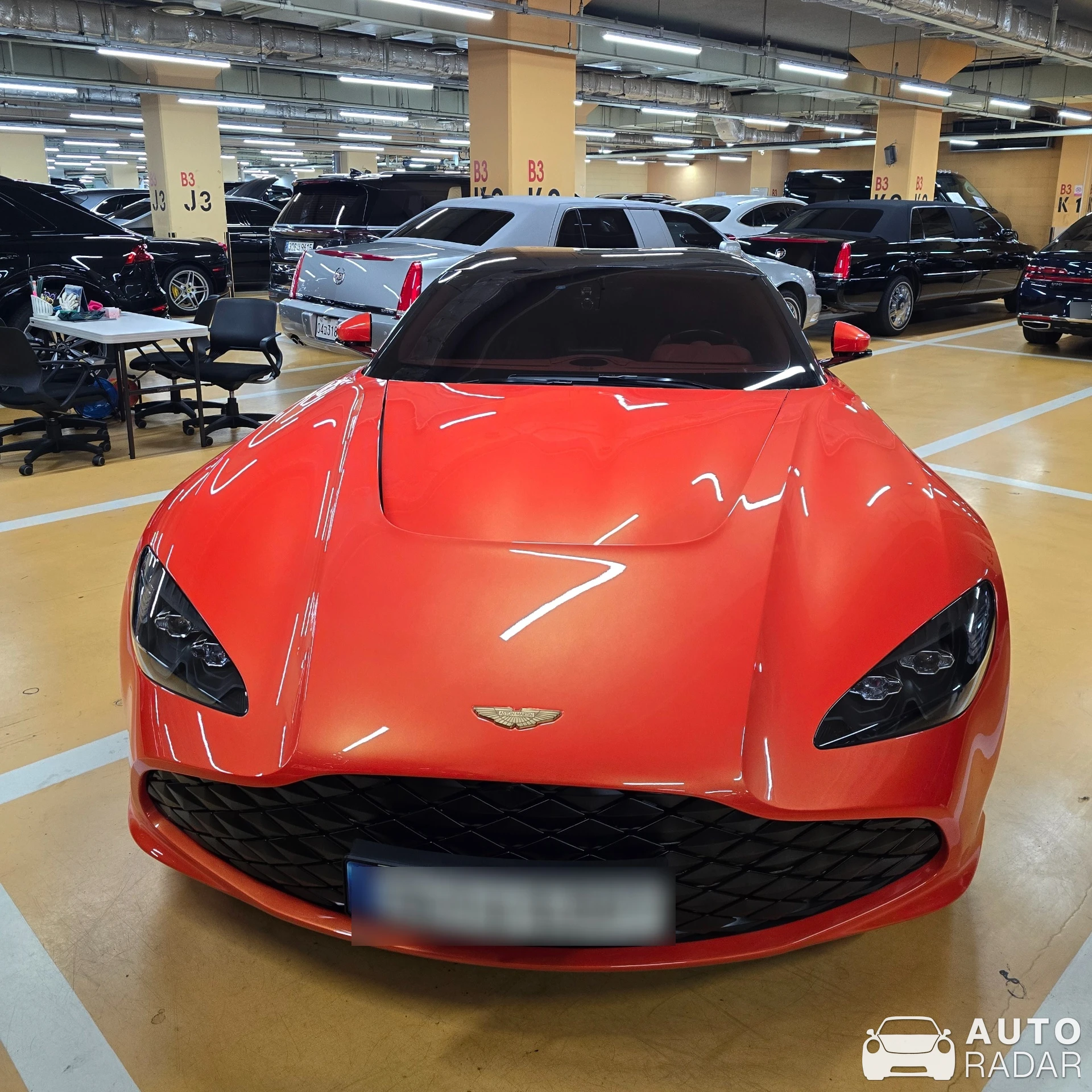 Aston Martin DBS GT Zagato spotted in Seoul