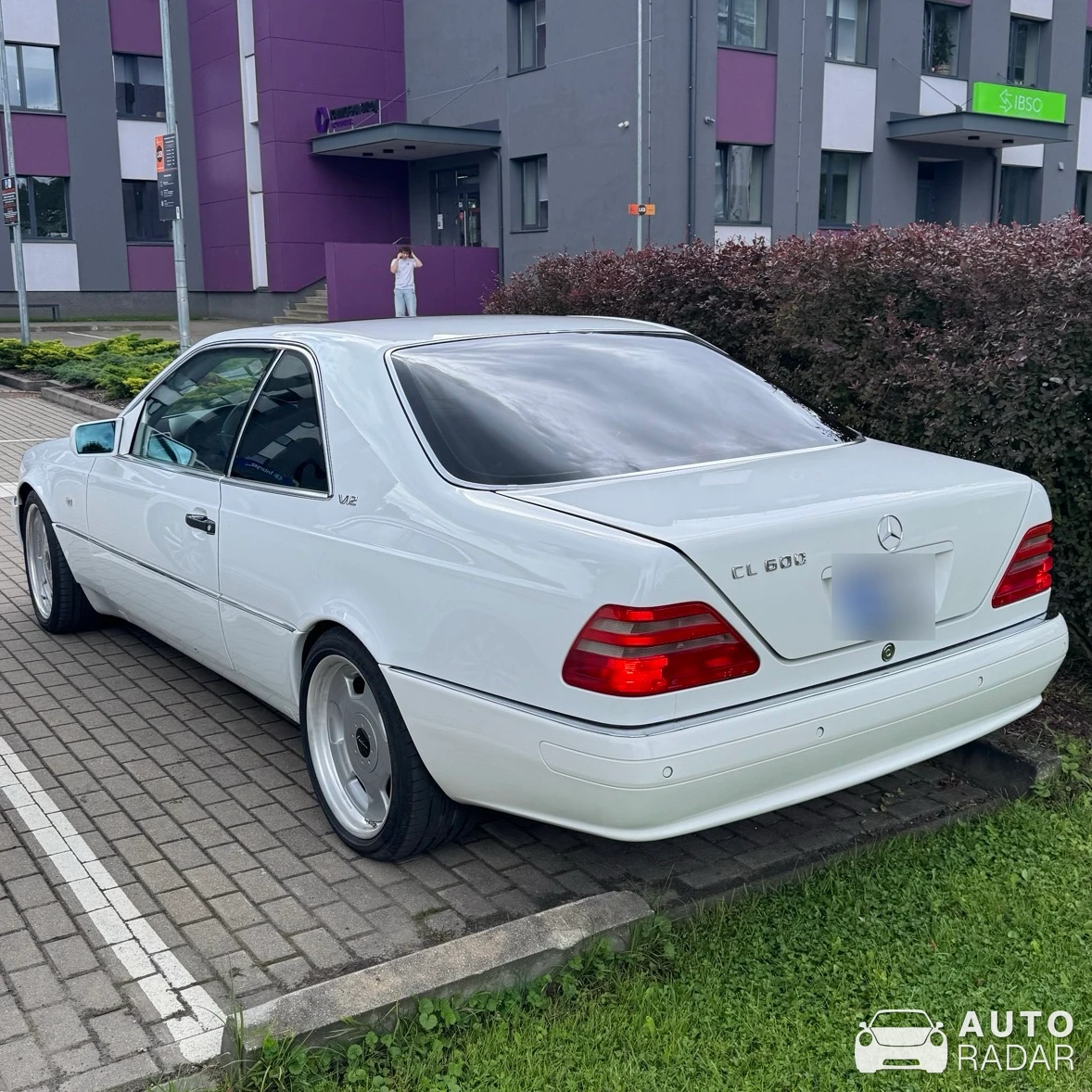 Mercedes-Benz CL 600 C125 spotted in Rīga