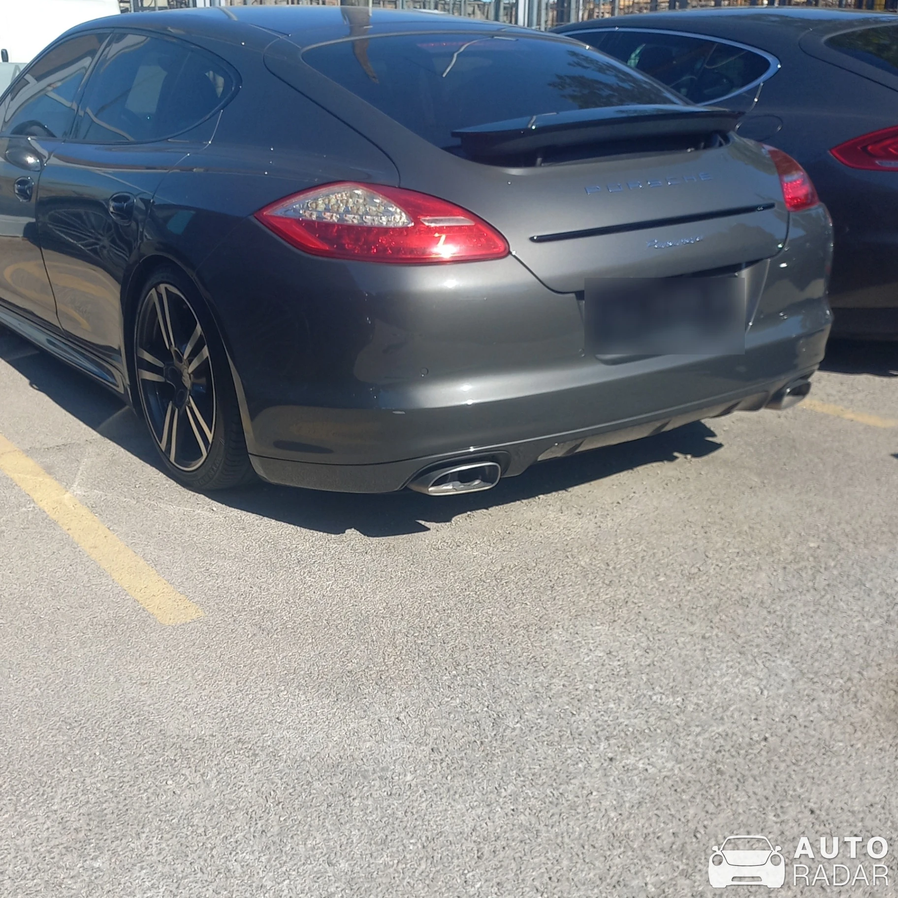 Porsche 970 Panamera S spotted in Voula, Greece