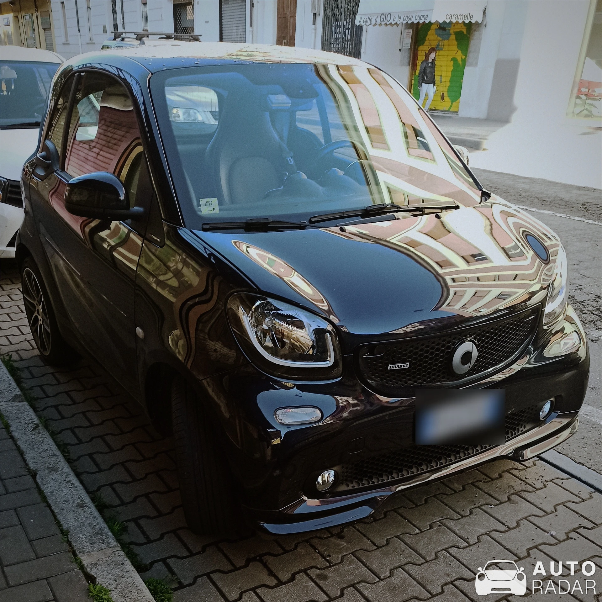 Smart Fortwo Brabus spotted in Bologna, Italia