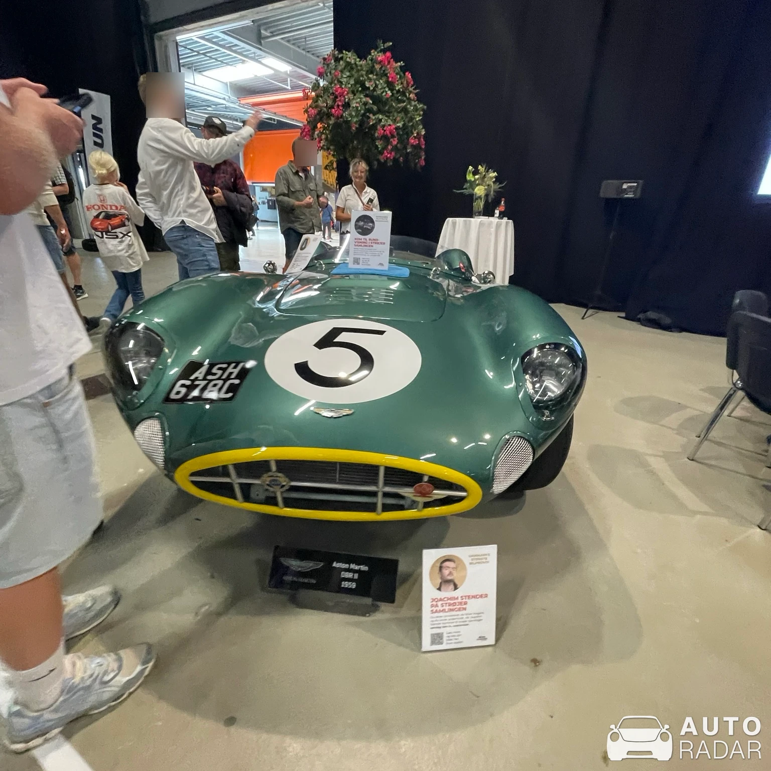 Aston Martin DBR2 spotted in Odense