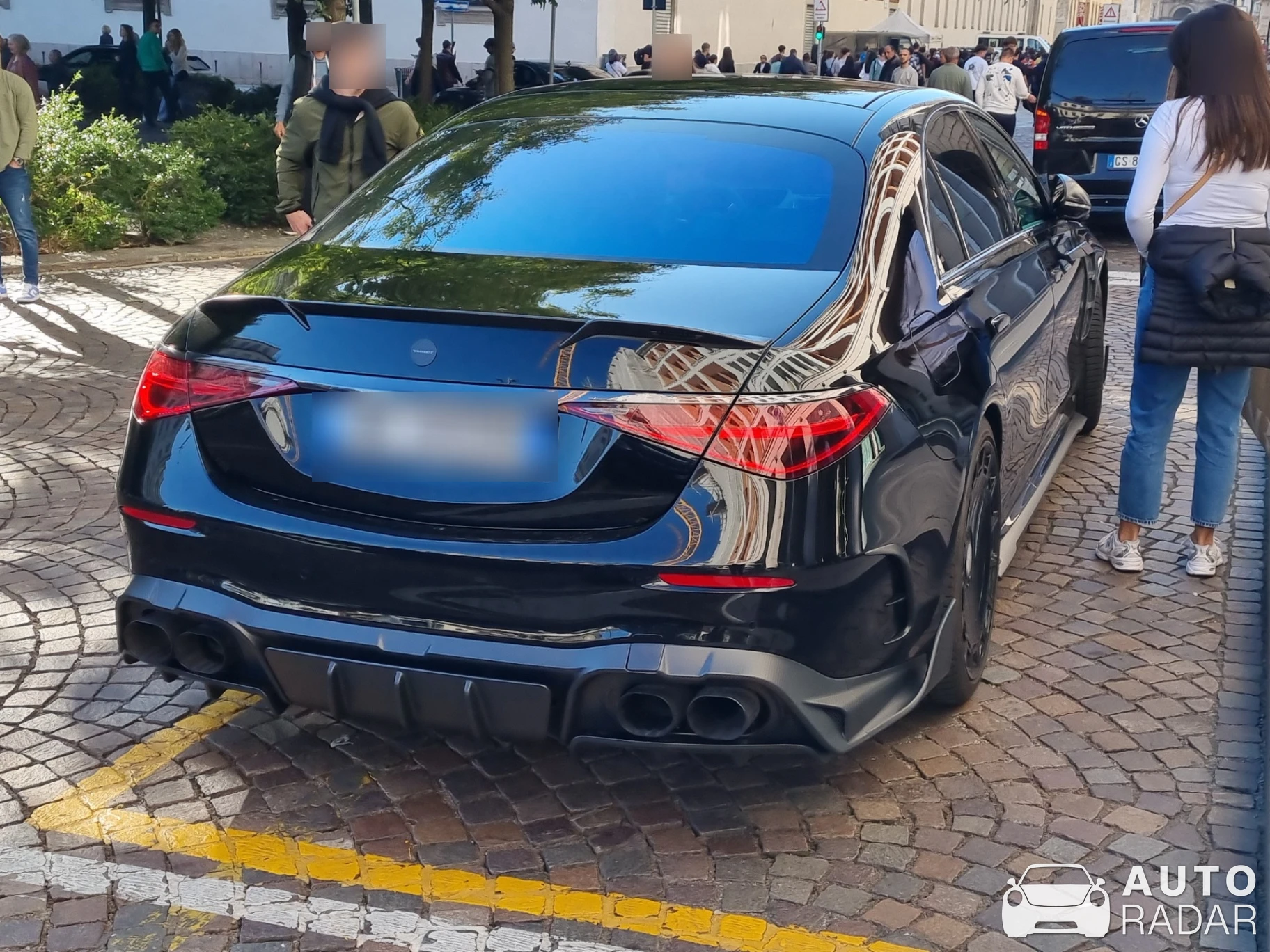 Mercedes-AMG Mansory S 63 E-Performance spotted in Milano