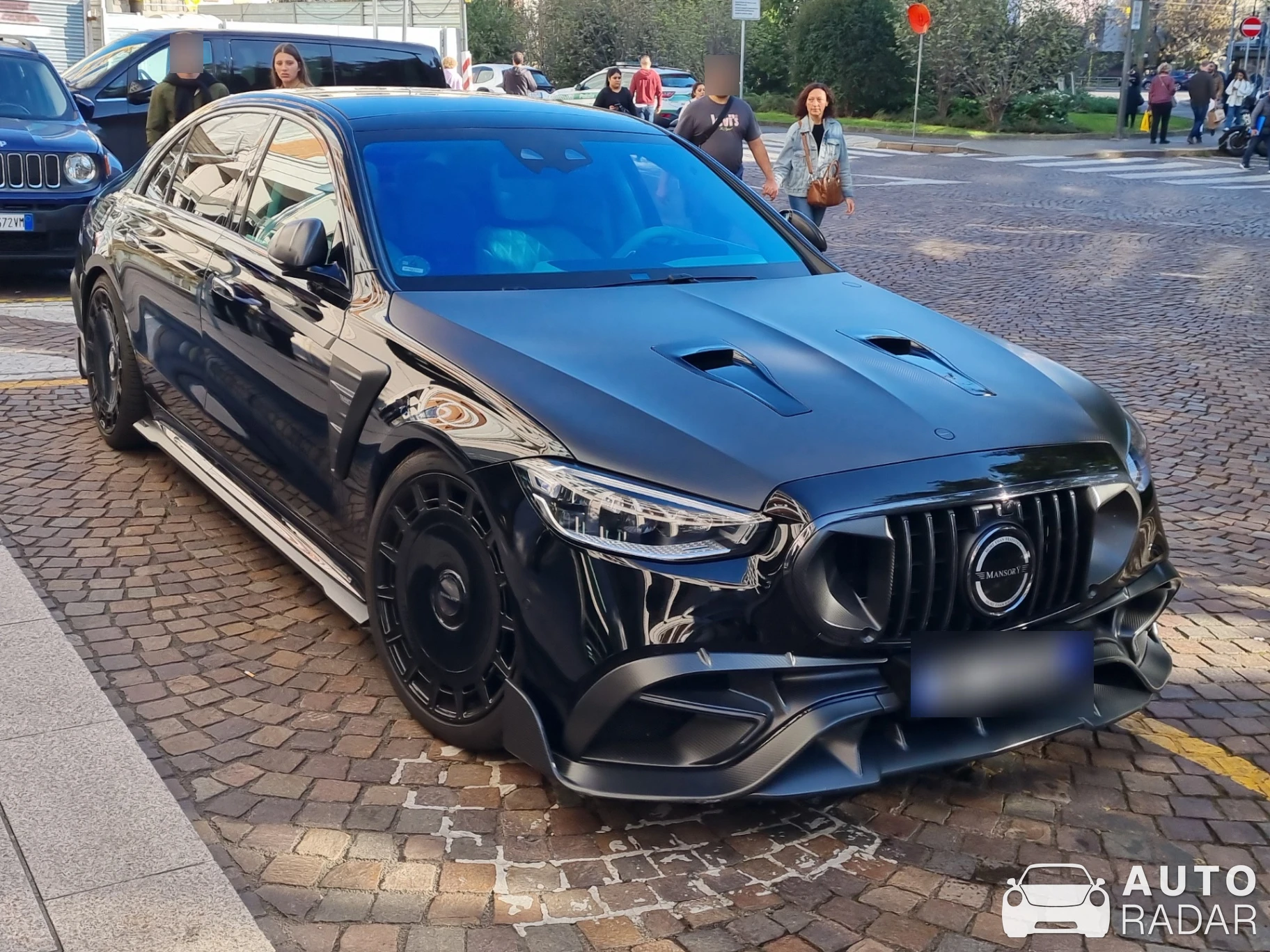 Mercedes-AMG Mansory S 63 E-Performance spotted in Milano, Italia