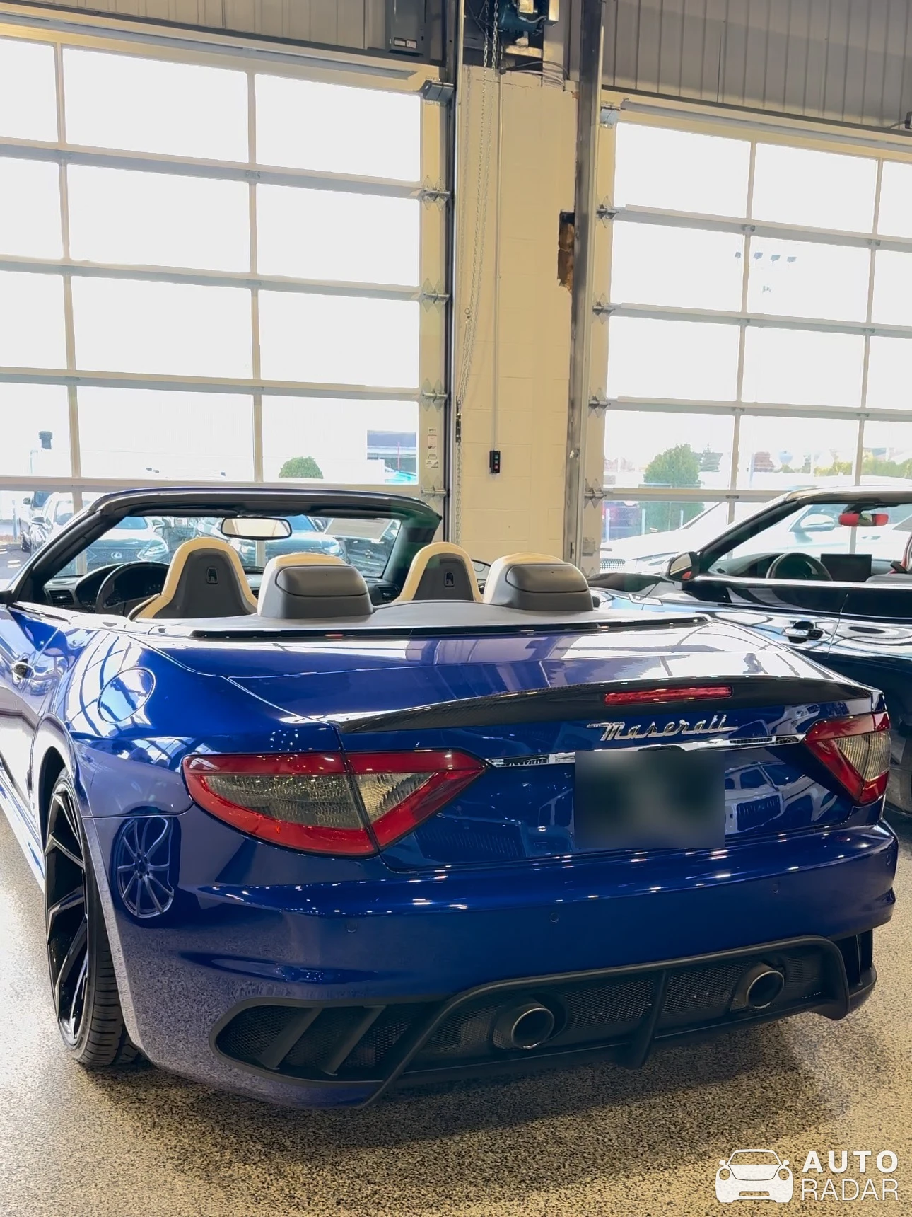 Maserati GranCabrio spotted in Saint-Eustache, Canada
