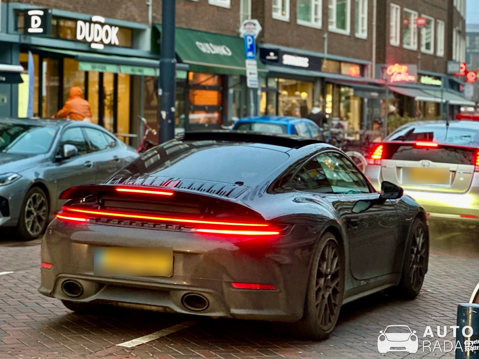 Porsche 992 Carrera 4S MkI spotted in Rotterdam, Netherlands