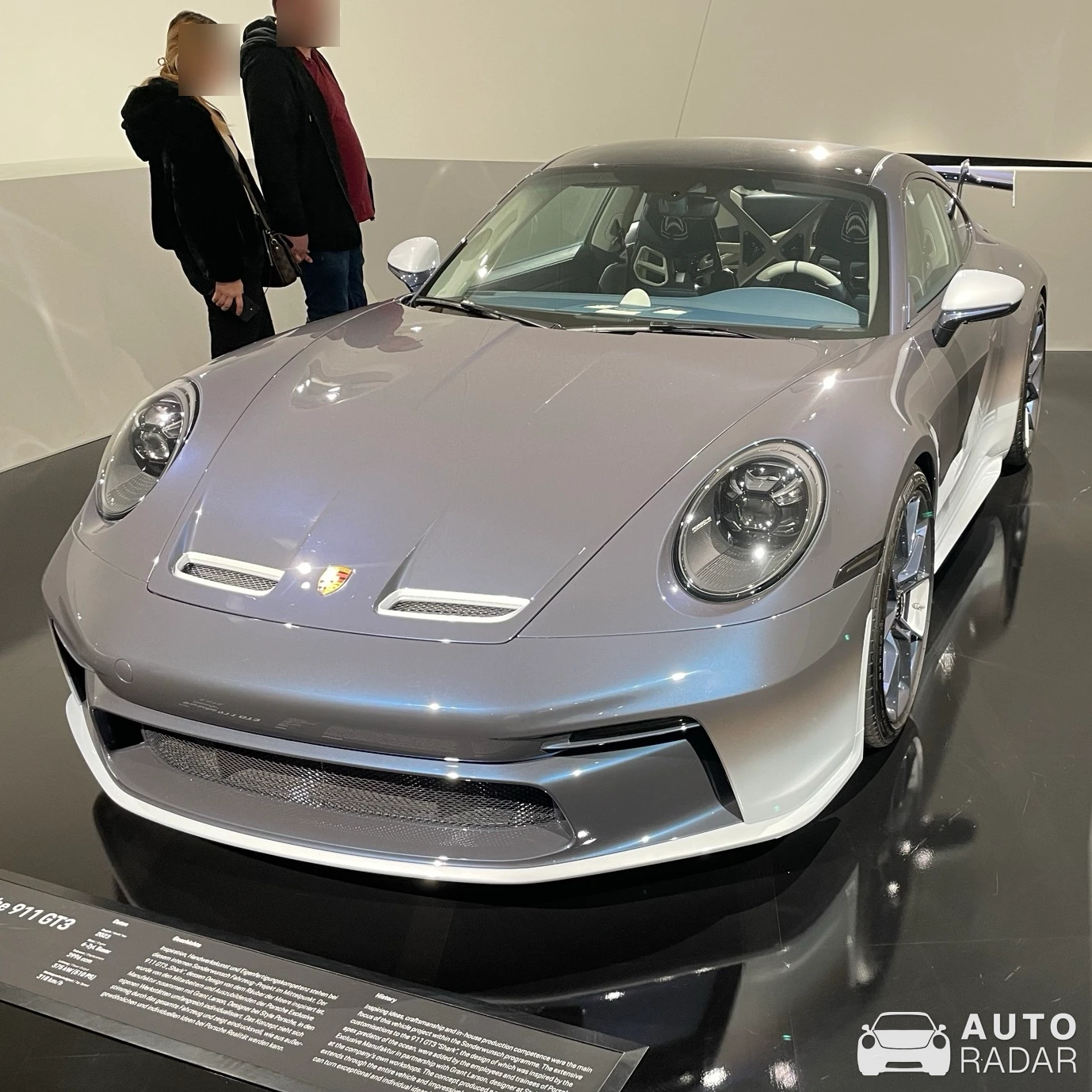 Porsche 992 GT3 Shark spotted in Stuttgart