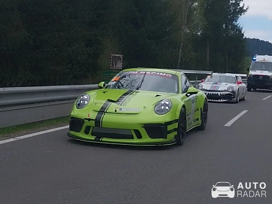 Porsche 991 GT3 Cup MkI spotted in Semriach