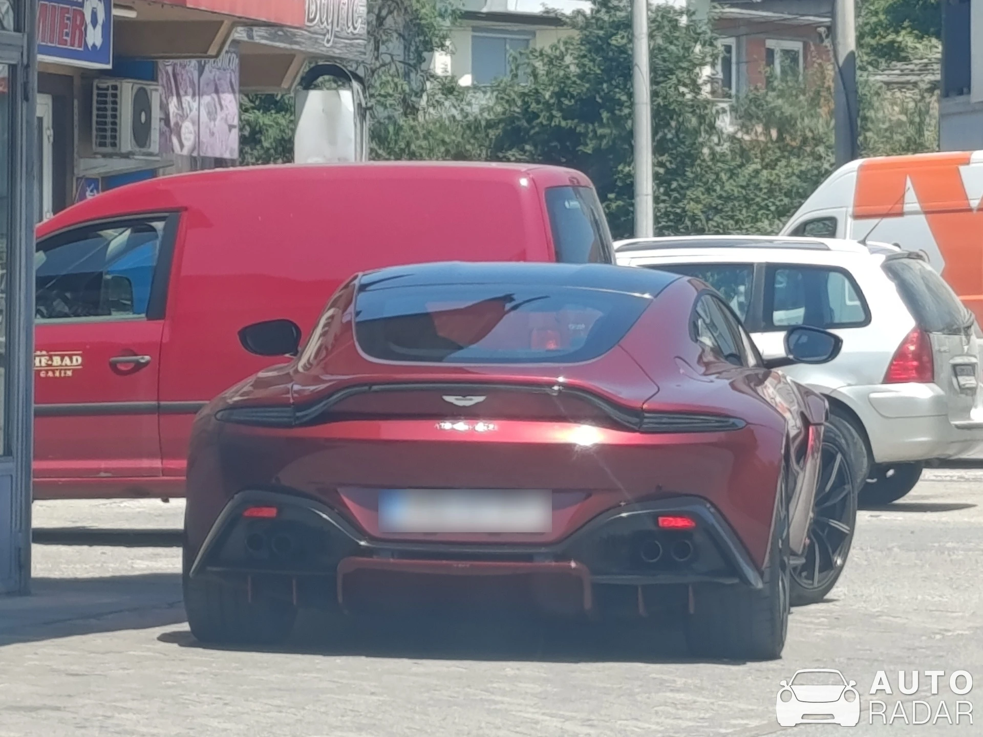 Aston Martin V8 Vantage S spotted in Cazin