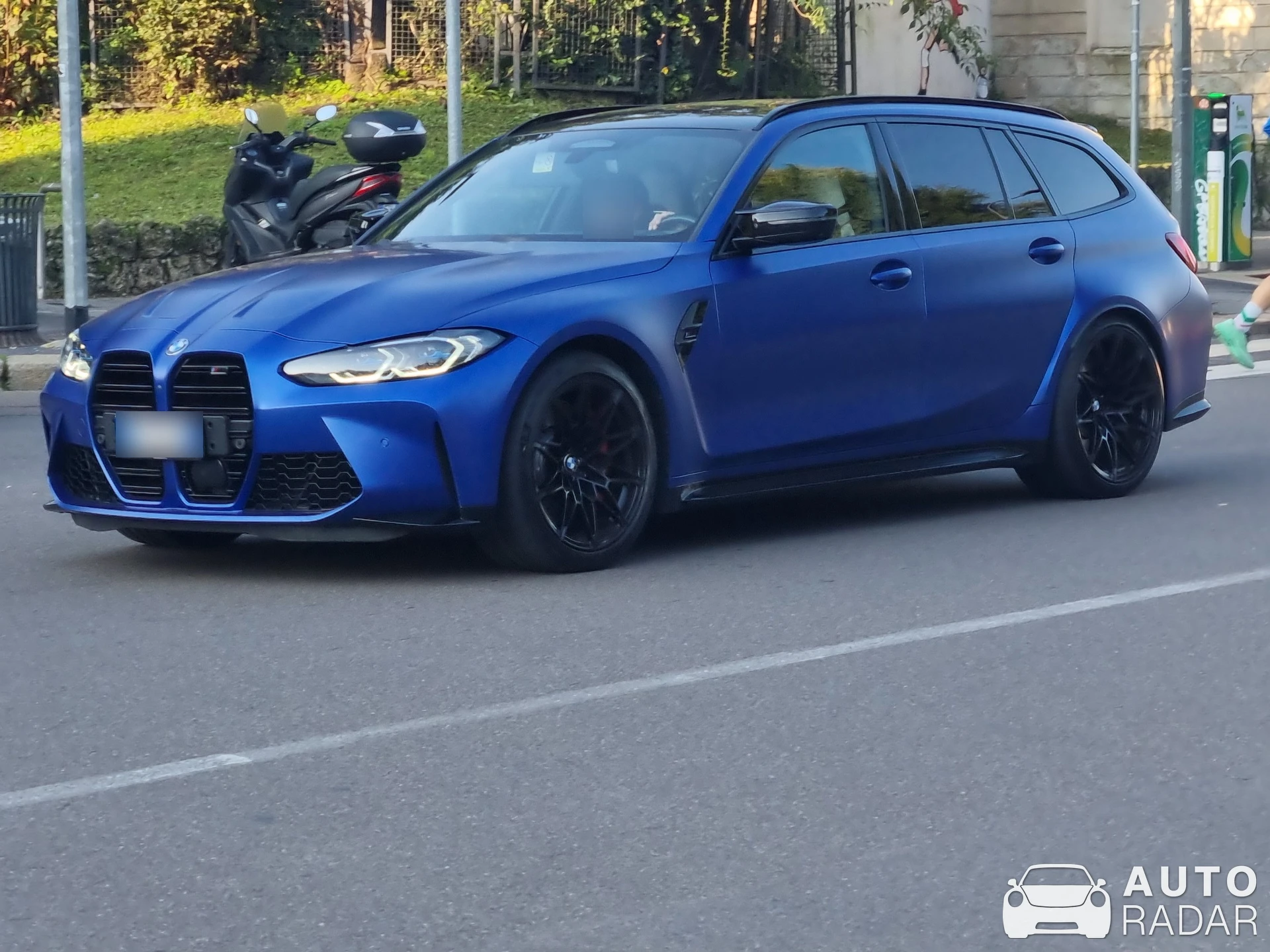 BMW M3 G81 Touring Competition spotted in Milano, Italia