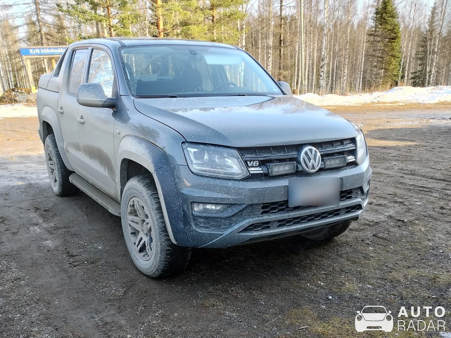 Volkswagen Amarok spotted in Putkijärvi