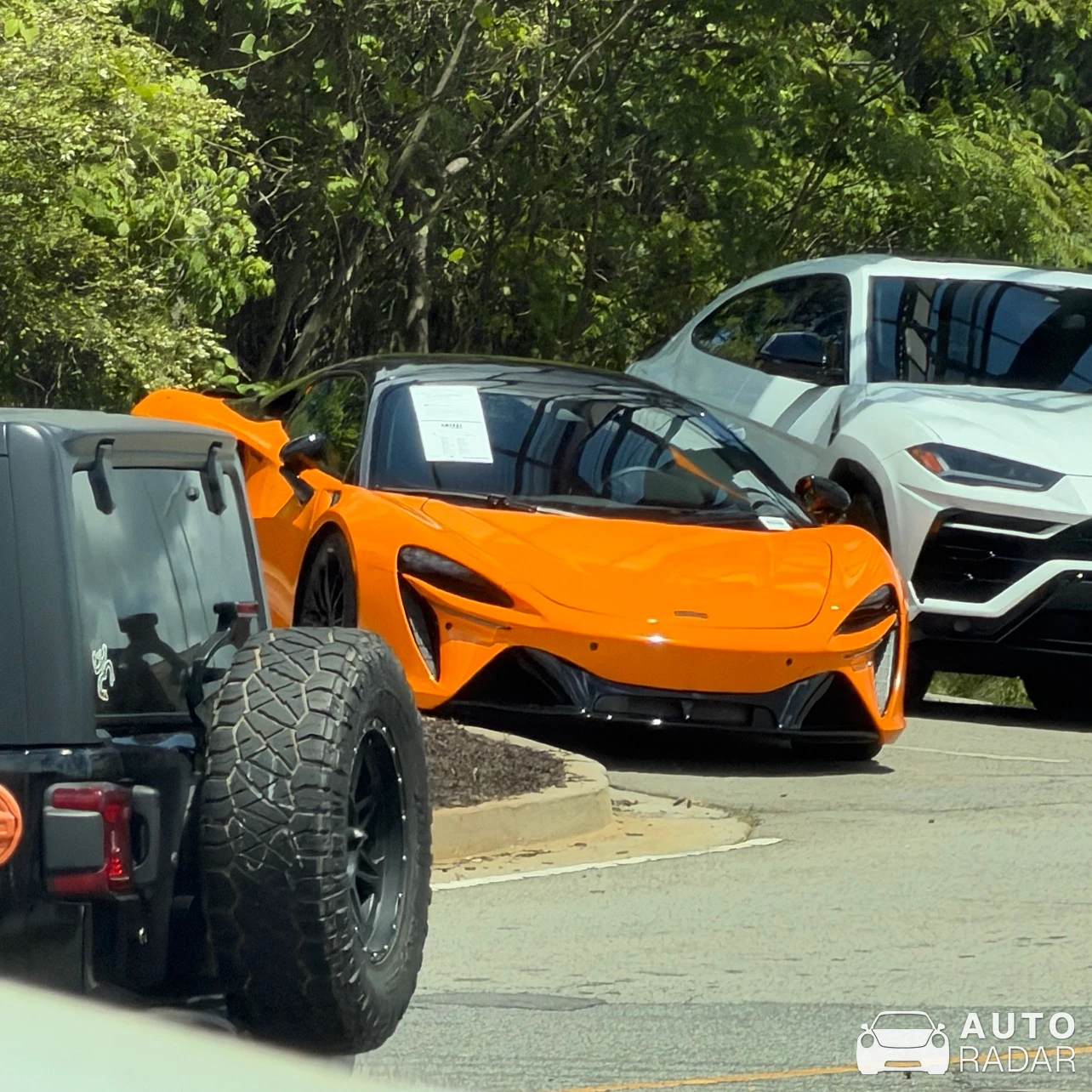 McLaren Artura spotted in Braselton