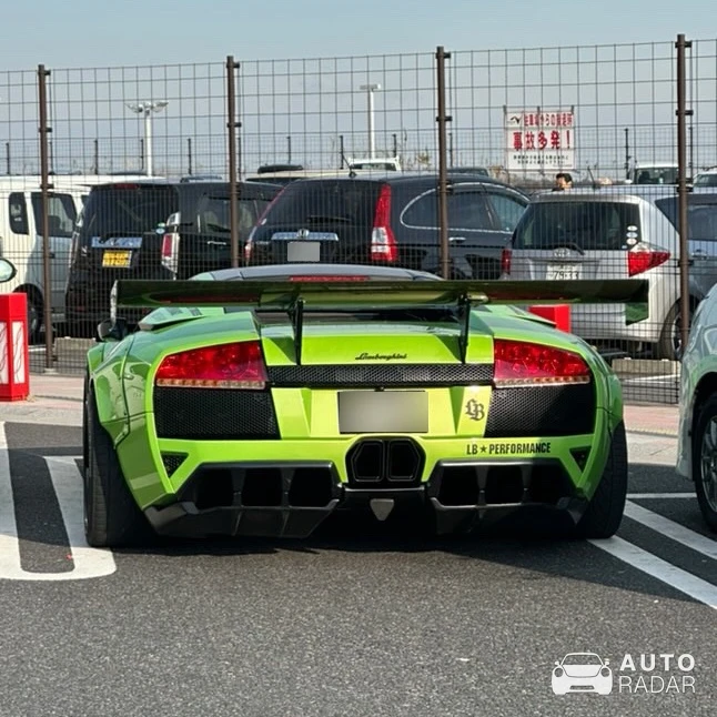 Lamborghini Murciélago LP640 Liberty Walk LB Performance Wide Body spotted in Suzuka
