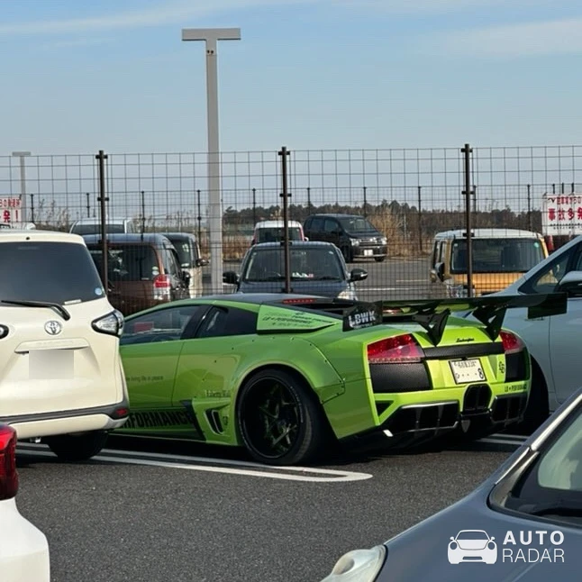 Lamborghini Murciélago LP640 Liberty Walk LB Performance Wide Body spotted in Suzuka, Japan