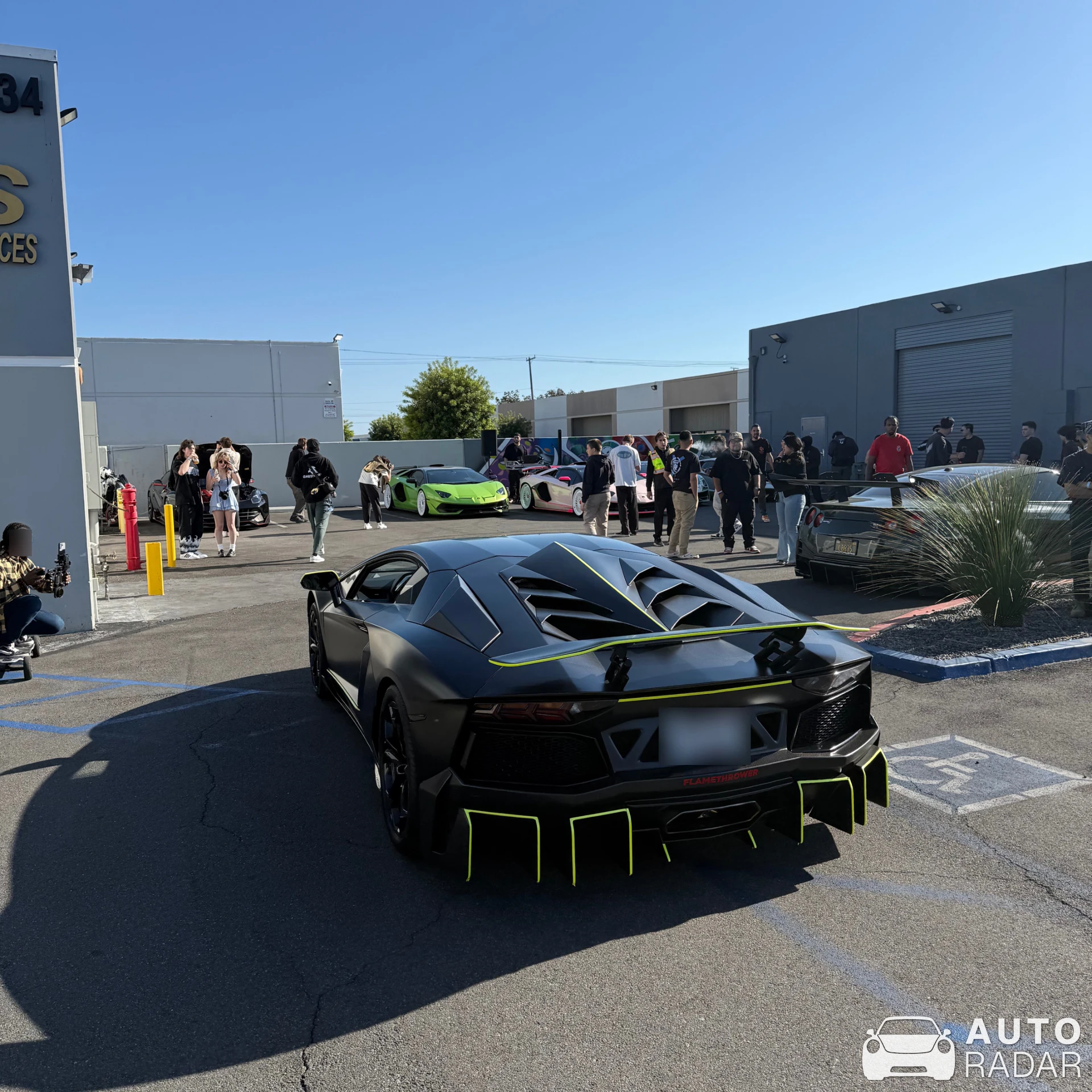Lamborghini Aventador LP700-4 DMC Edizione GT Limited spotted in Santa Ana