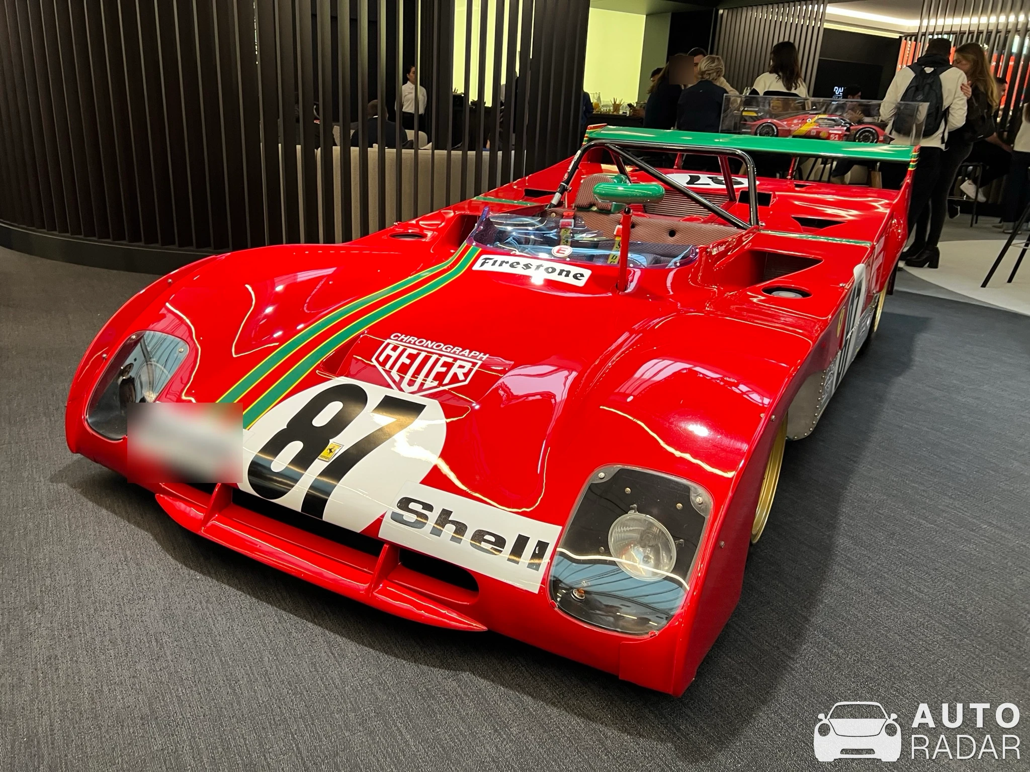 Ferrari 312 spotted in Paris