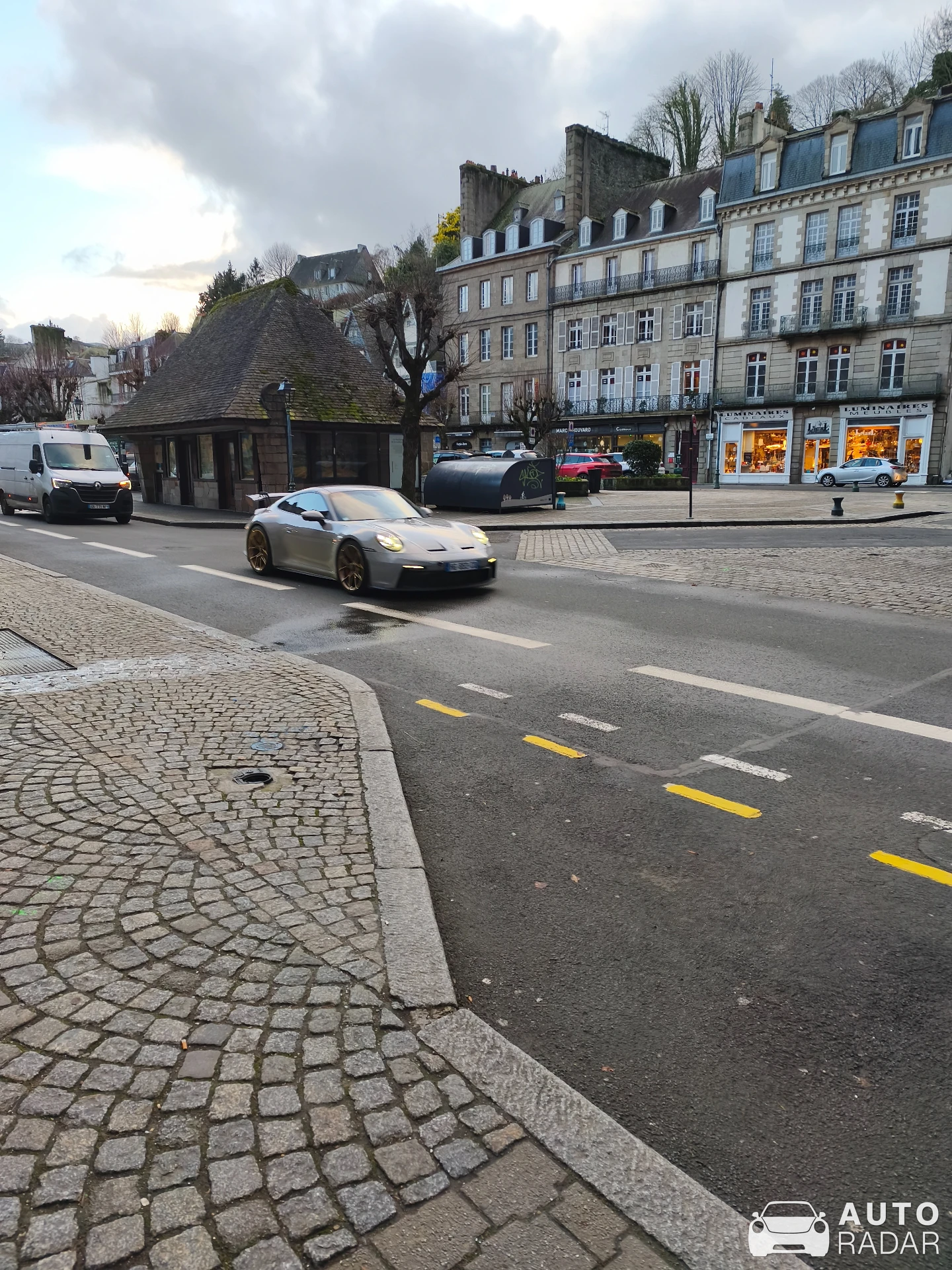 Porsche 992 GT3 MkI spotted in Morlaix, France