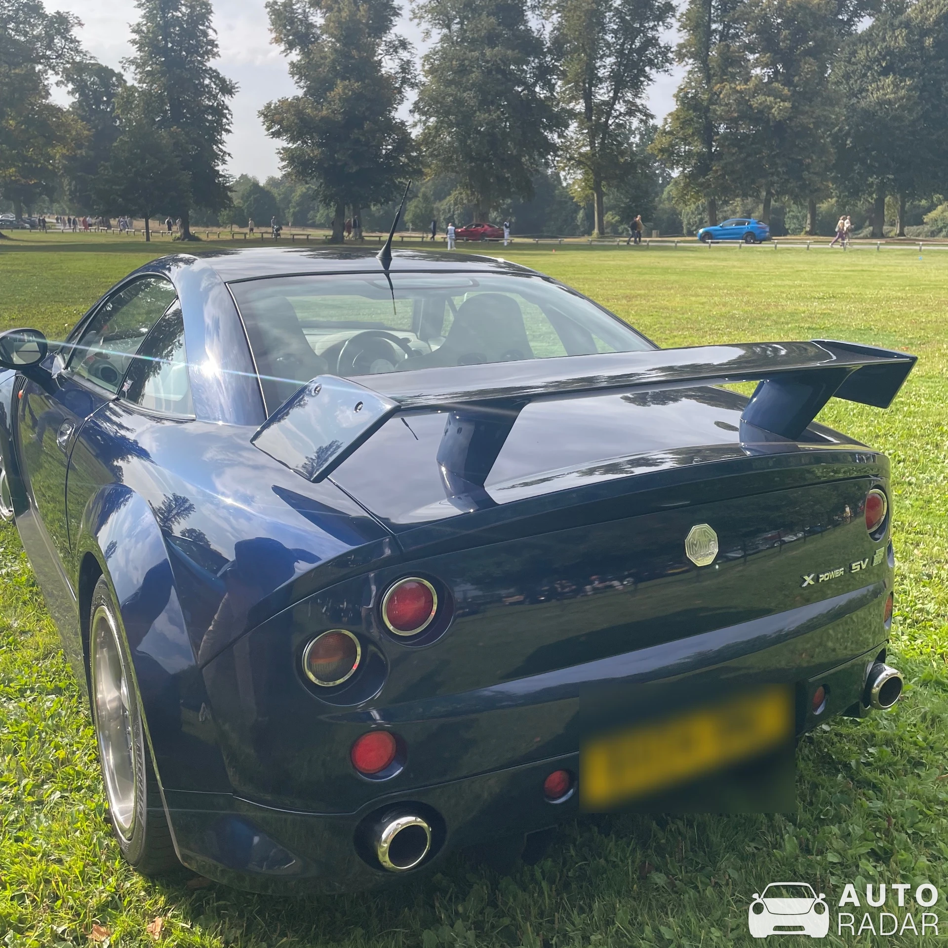MG XPower SV spotted