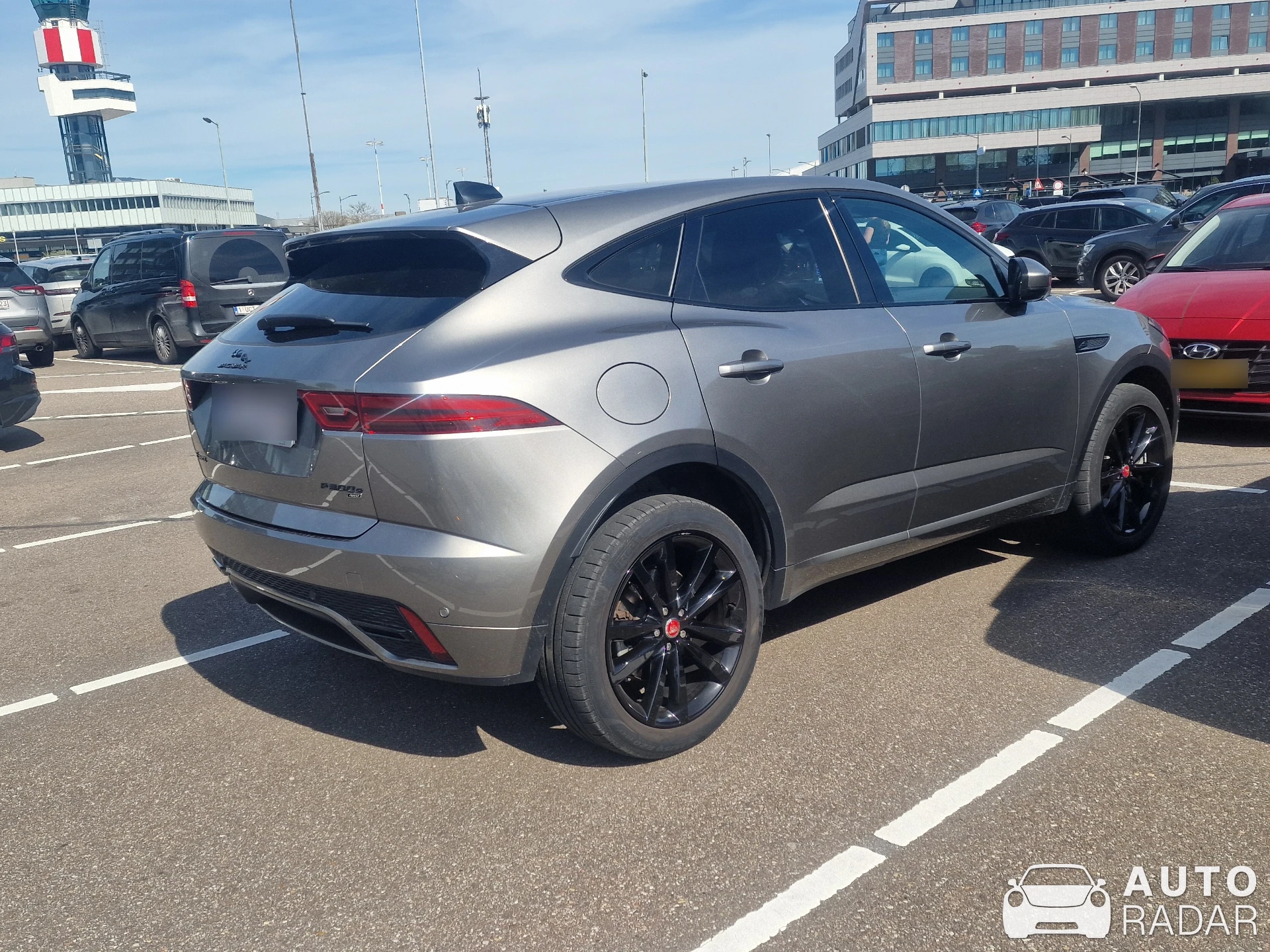 Jaguar E-PACE spotted in Rotterdam
