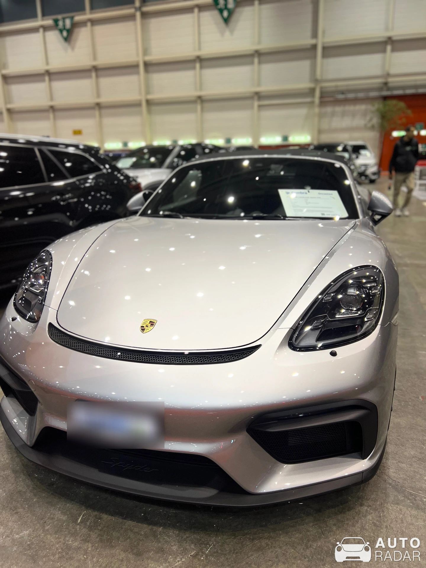 Porsche 718 Spyder spotted in Le Grand-Saconnex, Switzerland