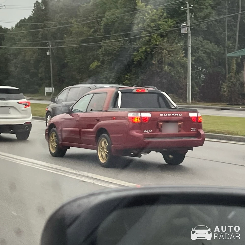 Subaru Baja spotted in North Charleston
