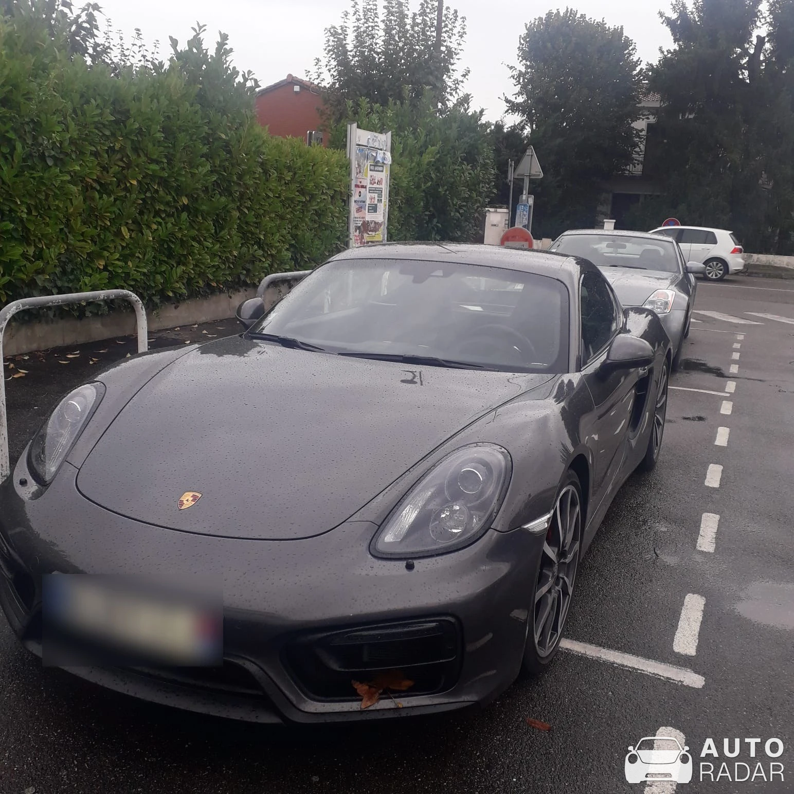 Porsche 981 Cayman spotted in Castelsarrasin, France