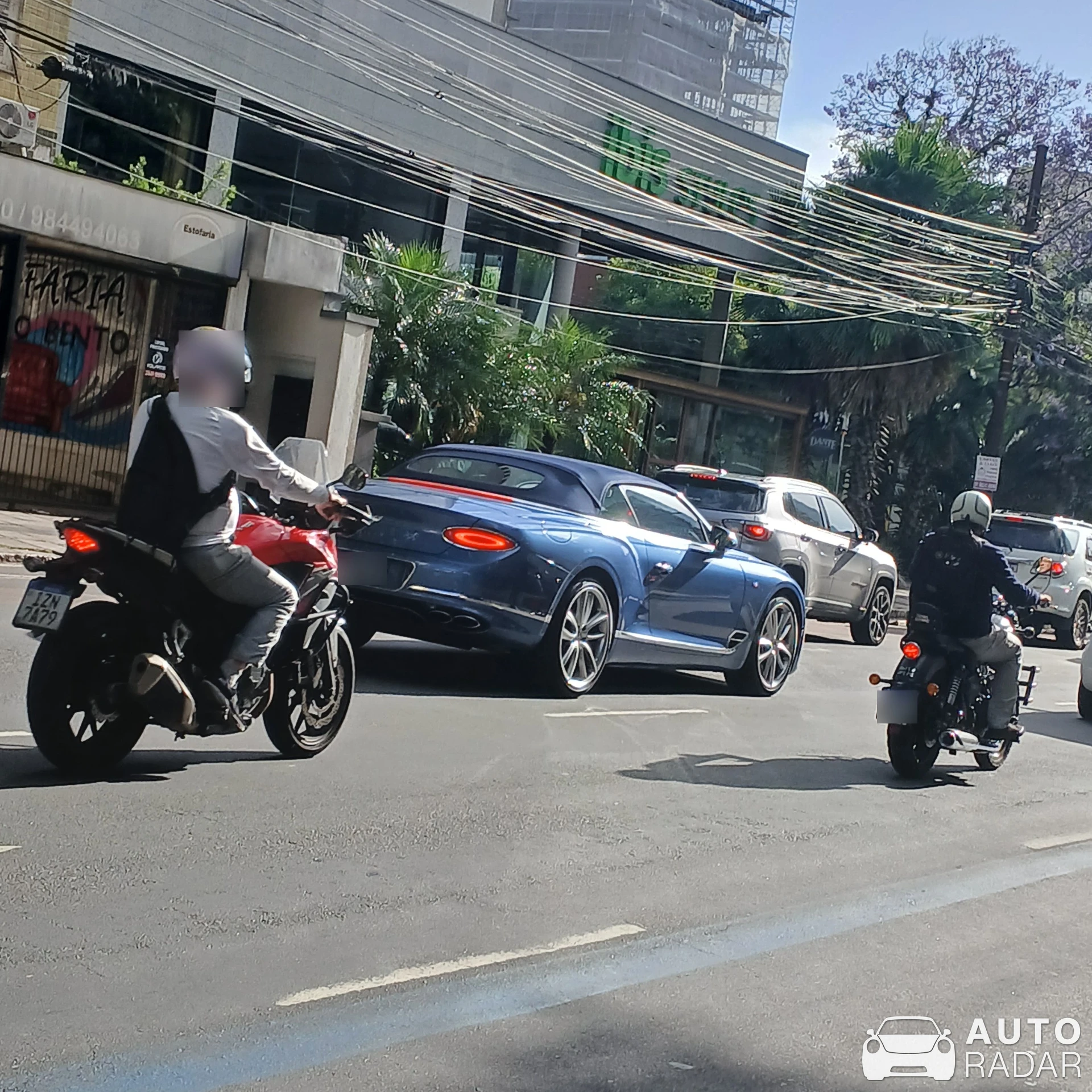 Bentley Continental GTC spotted in Porto Alegre, Brazil