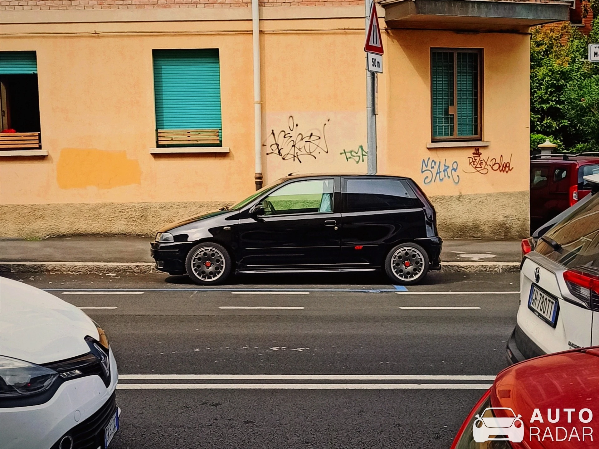 Fiat Punto spotted in Bologna